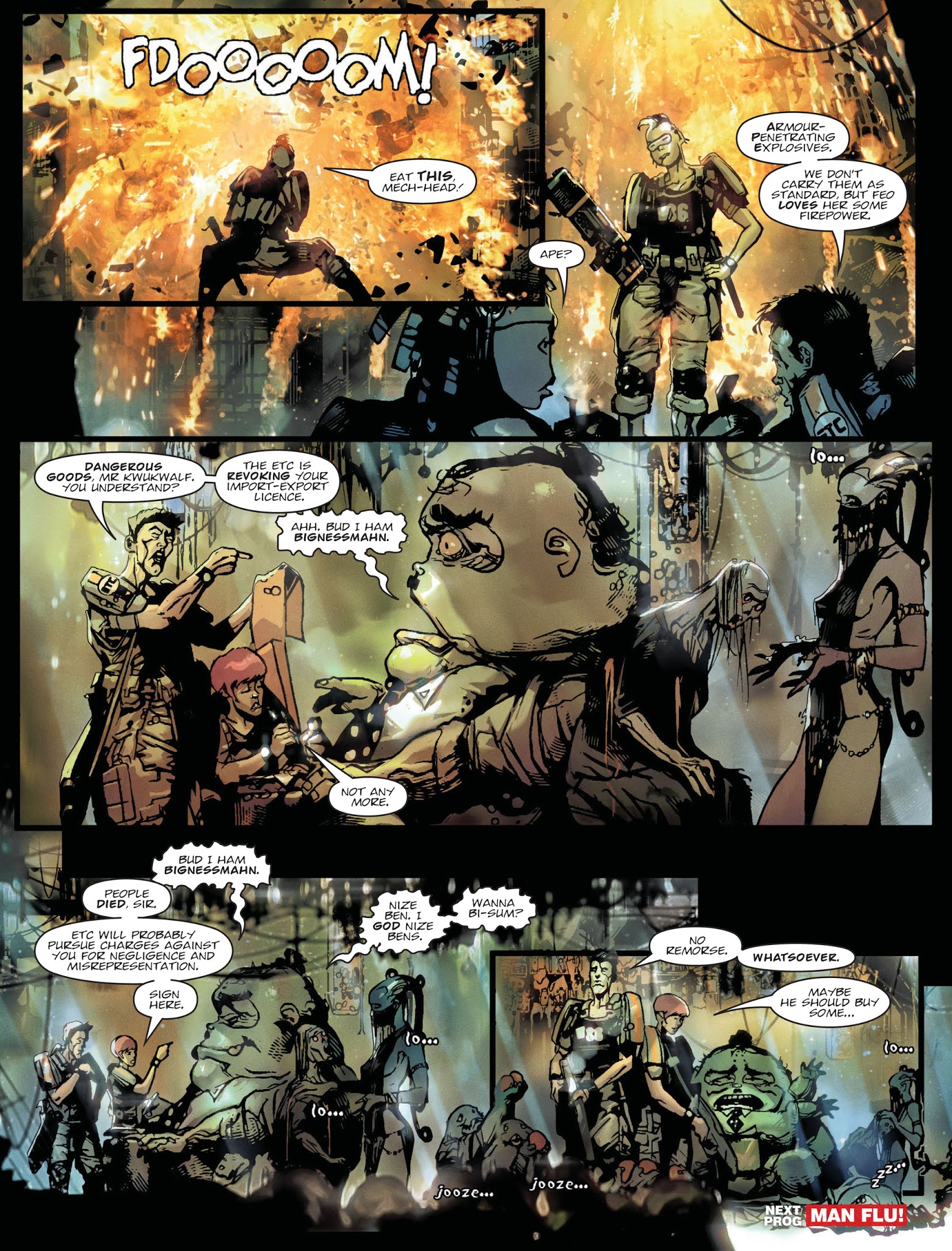 Read online 2000 AD comic -  Issue #2037 - 25