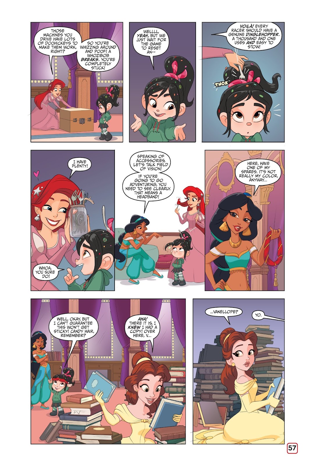 Disney Ralph Breaks the Internet: Click Start- Select-Your-Story Adventure issue Full - Page 54