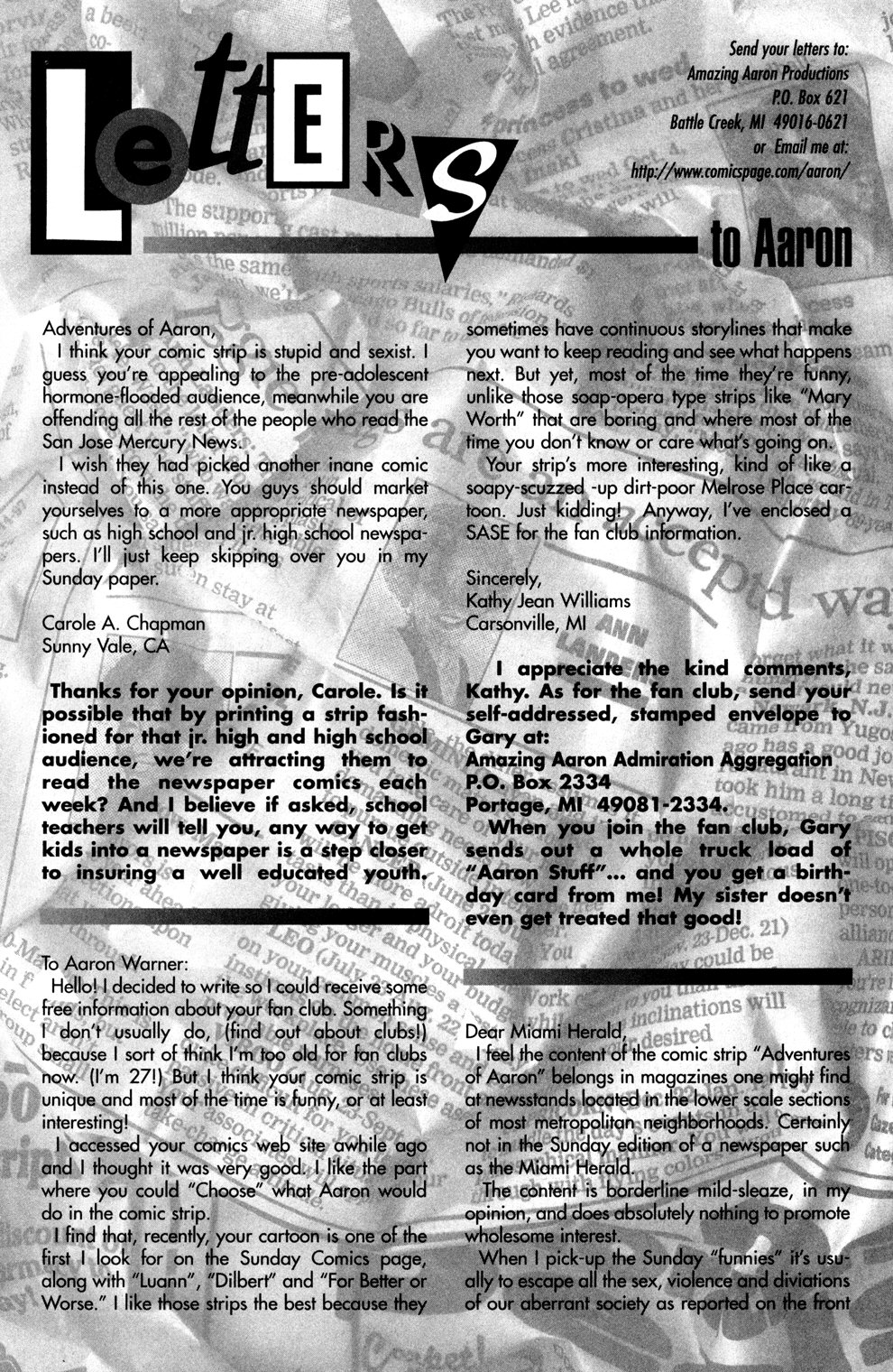 Read online Aaron Strips comic -  Issue #2 - 24