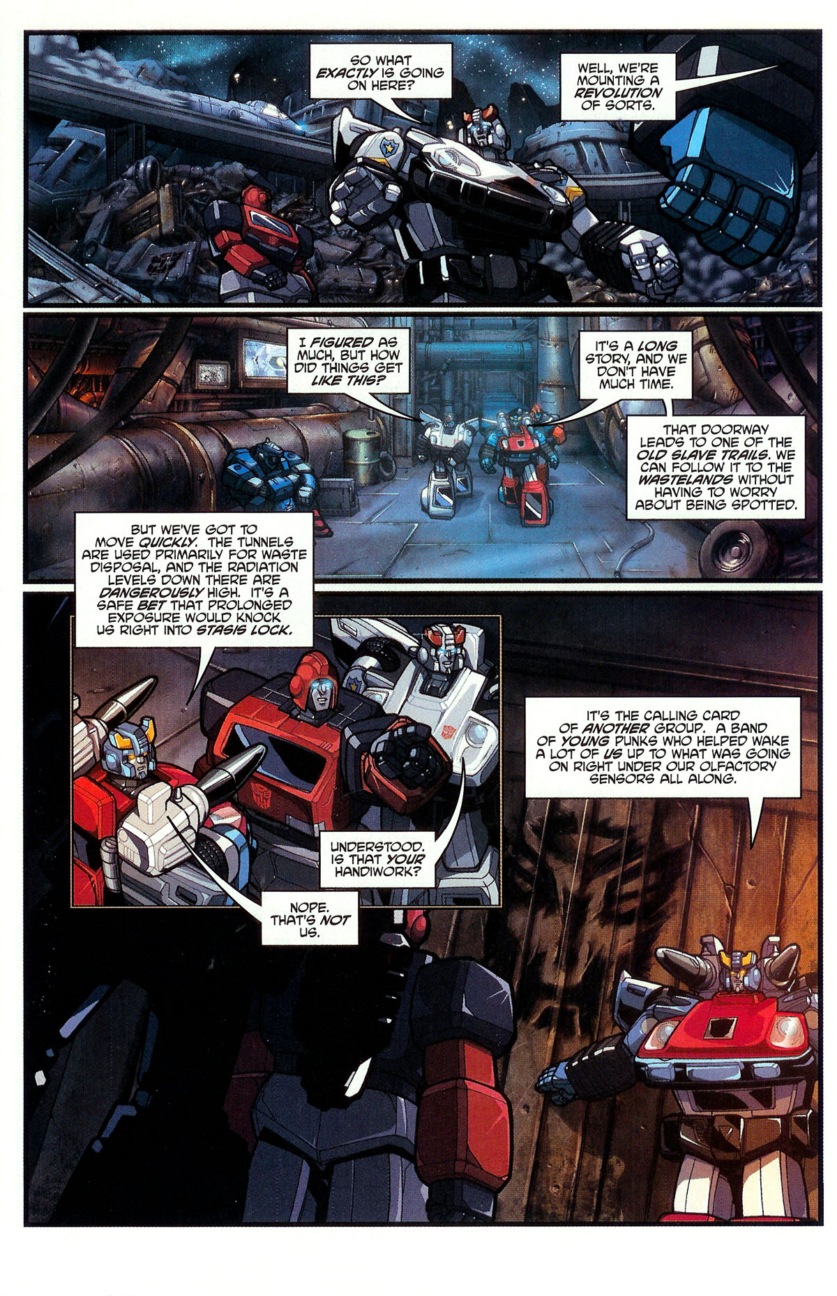 Read online Transformers: Generation 1 (2003) comic -  Issue #4 - 14