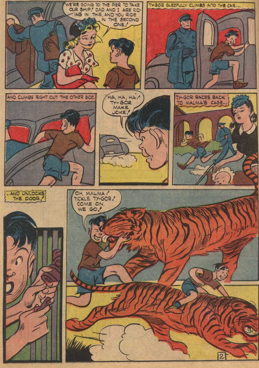 Blue Ribbon Comics (1939) issue 17 - Page 40