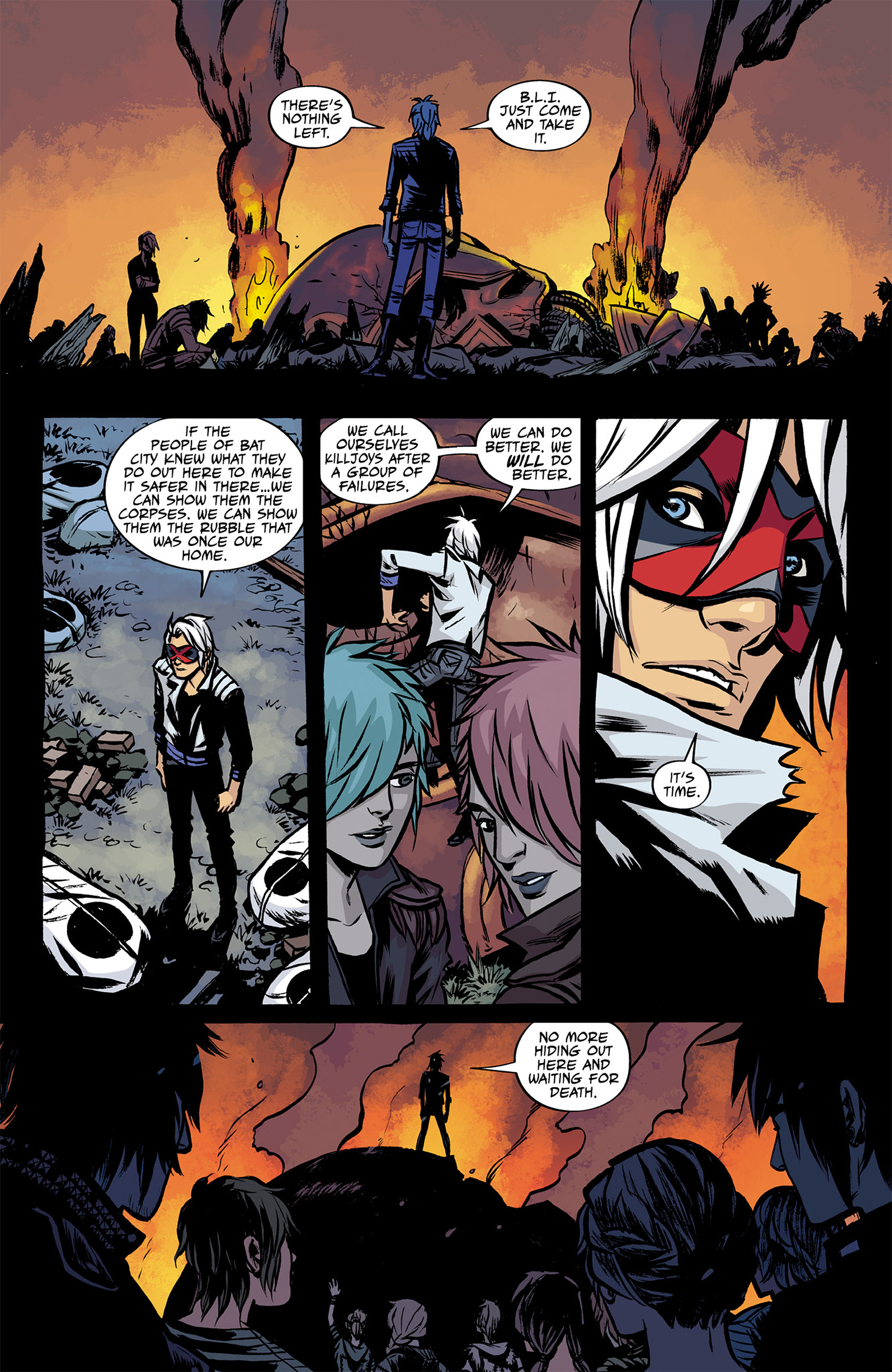 Read online The True Lives Of The Fabulous Killjoys comic -  Issue #2 - 23