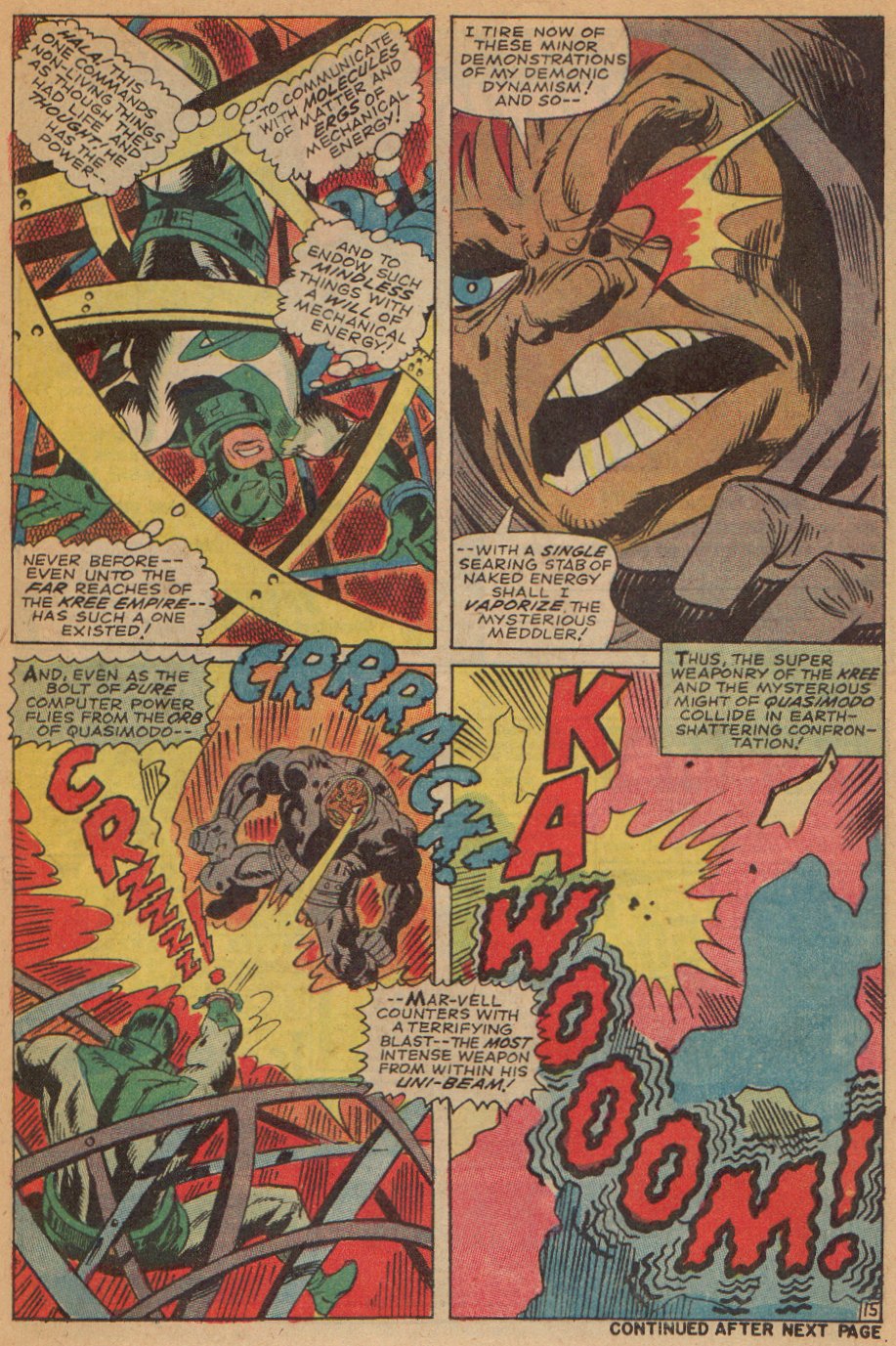 Captain Marvel (1968) Issue #7 #7 - English 16