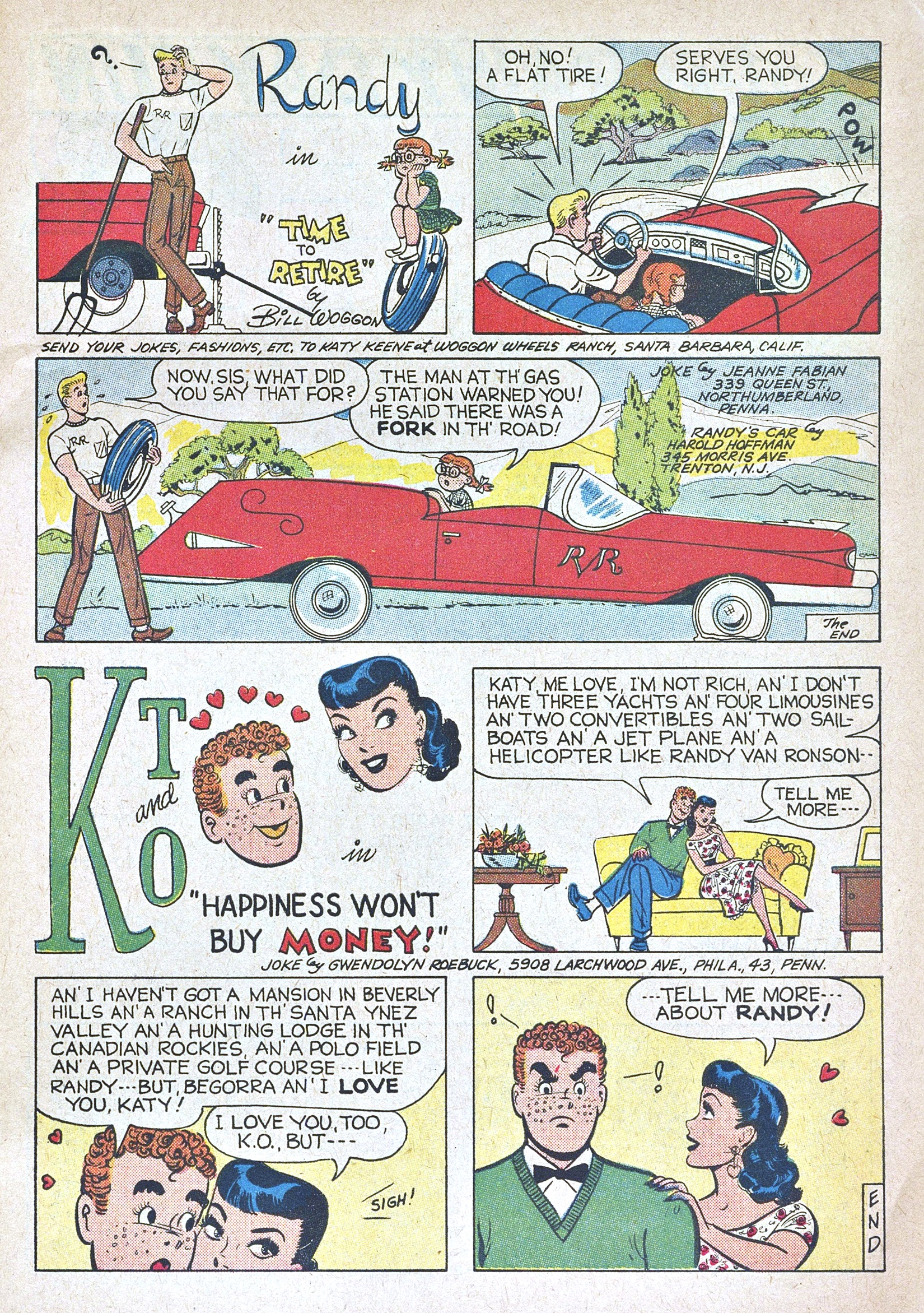 Read online Katy Keene (1949) comic -  Issue #60 - 23