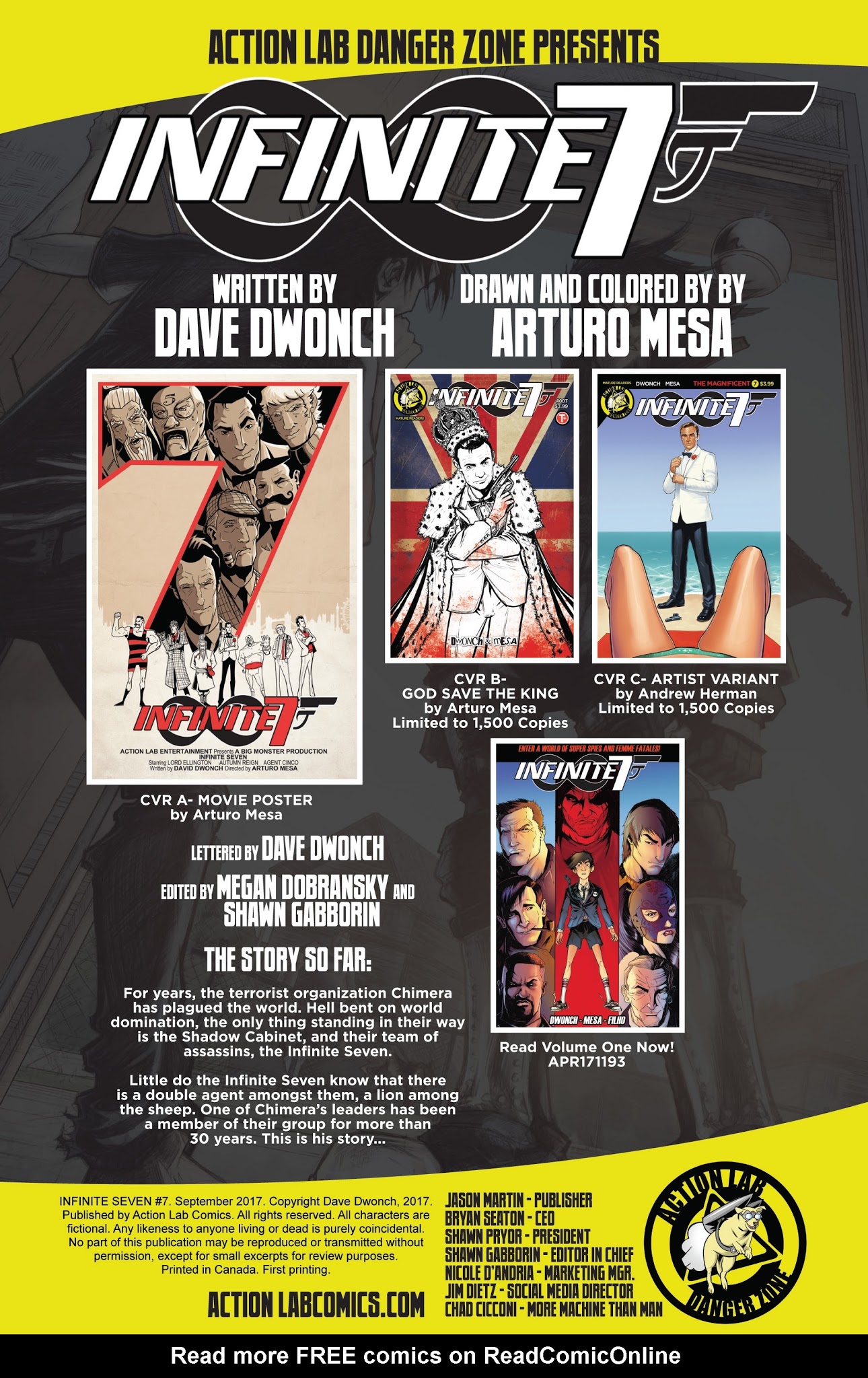 Read online Infinite Seven comic -  Issue #7 - 4