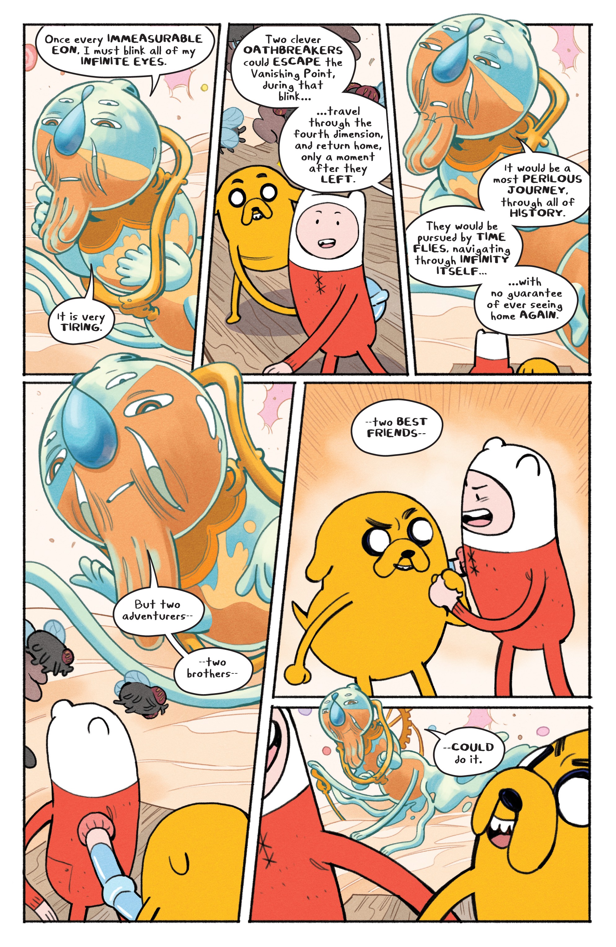 Read online Adventure Time: Beginning of the End comic -  Issue # _TPB - 72