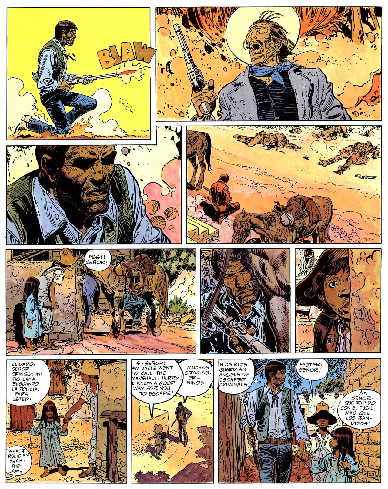 Read online Epic Graphic Novel: Blueberry comic -  Issue #3 - 30