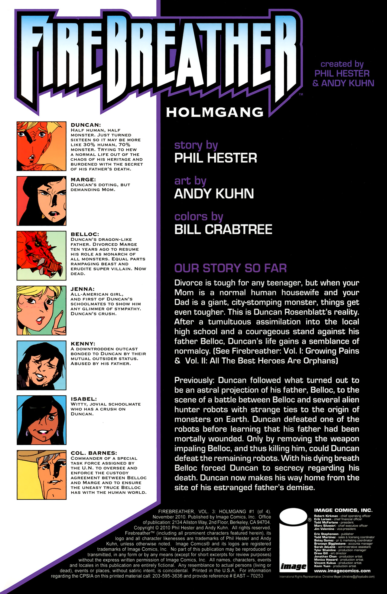 Read online FireBreather: Holmgang comic -  Issue #1 - 3