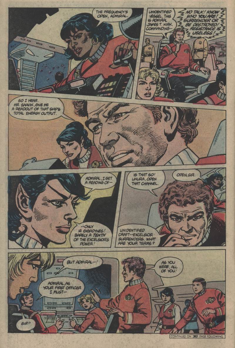Read online Star Trek (1984) comic -  Issue #24 - 4