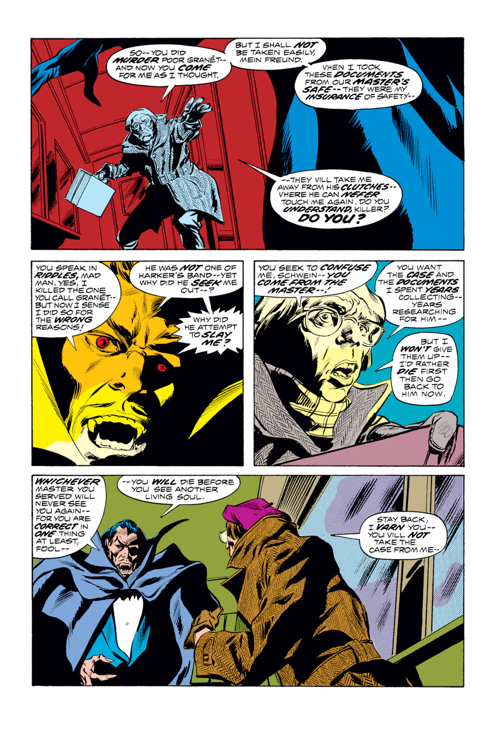 Read online Tomb of Dracula (1972) comic -  Issue #17 - 19