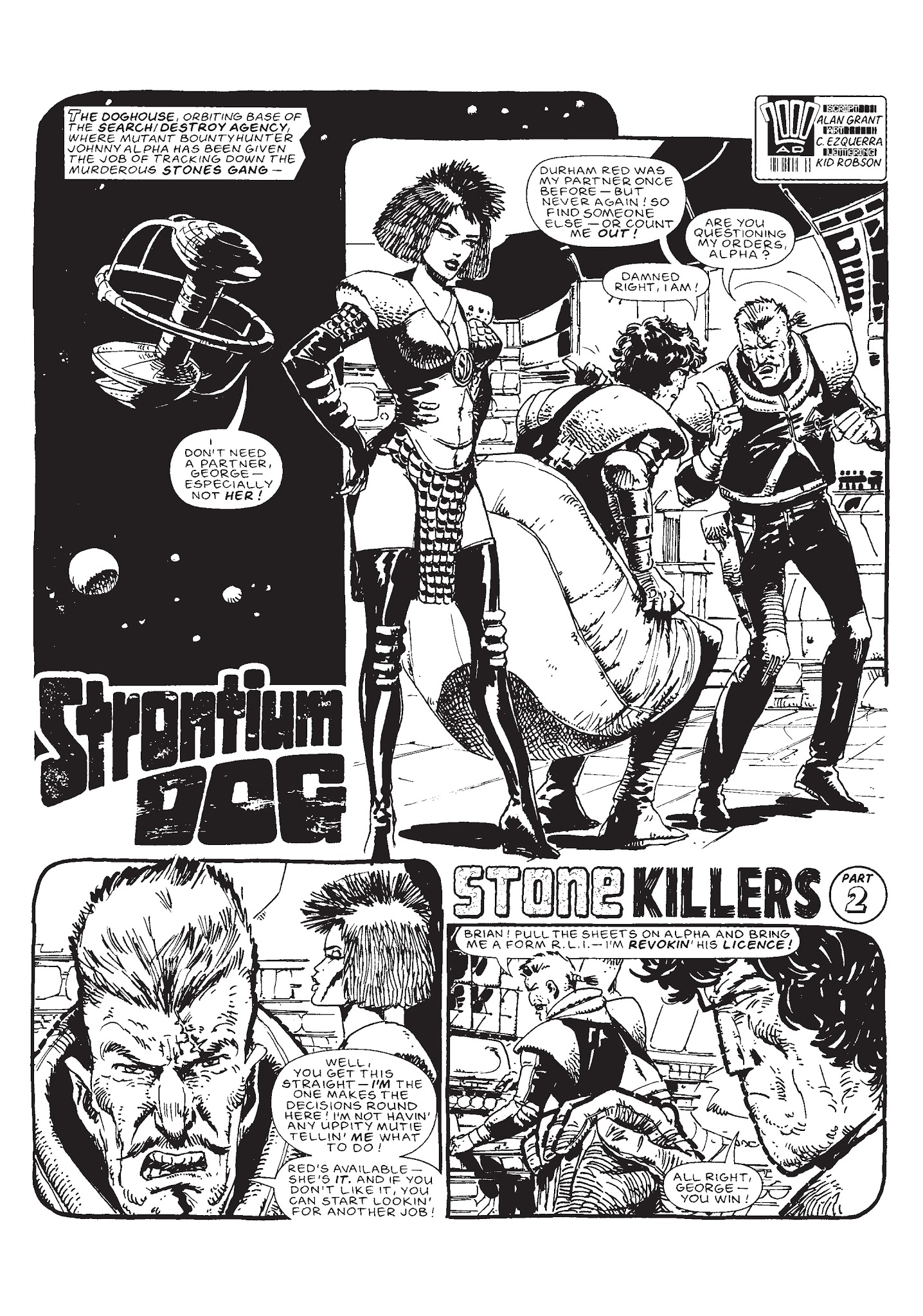 Read online Strontium Dog: Search/Destroy Agency Files comic -  Issue # TPB 4 - 234