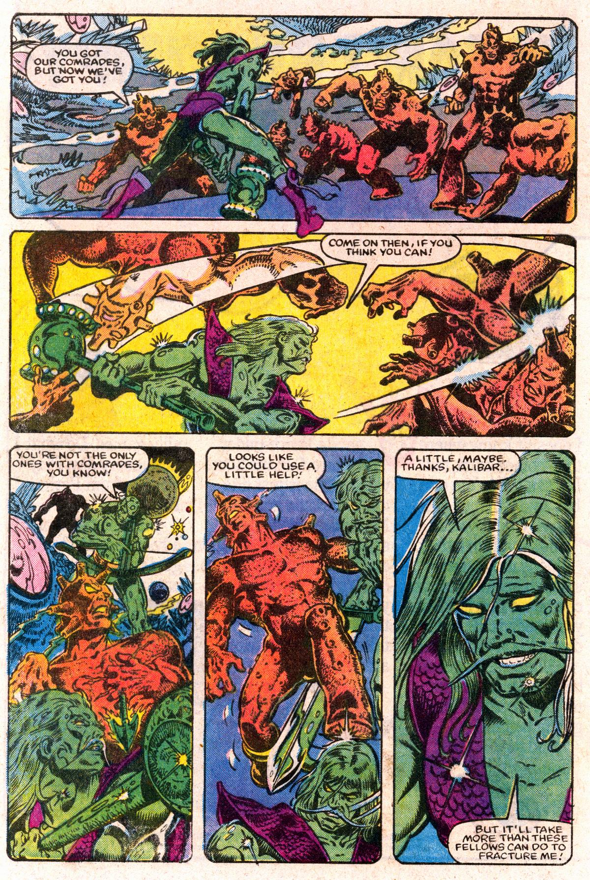 Read online The Saga of Crystar, Crystal Warrior comic -  Issue #4 - 19
