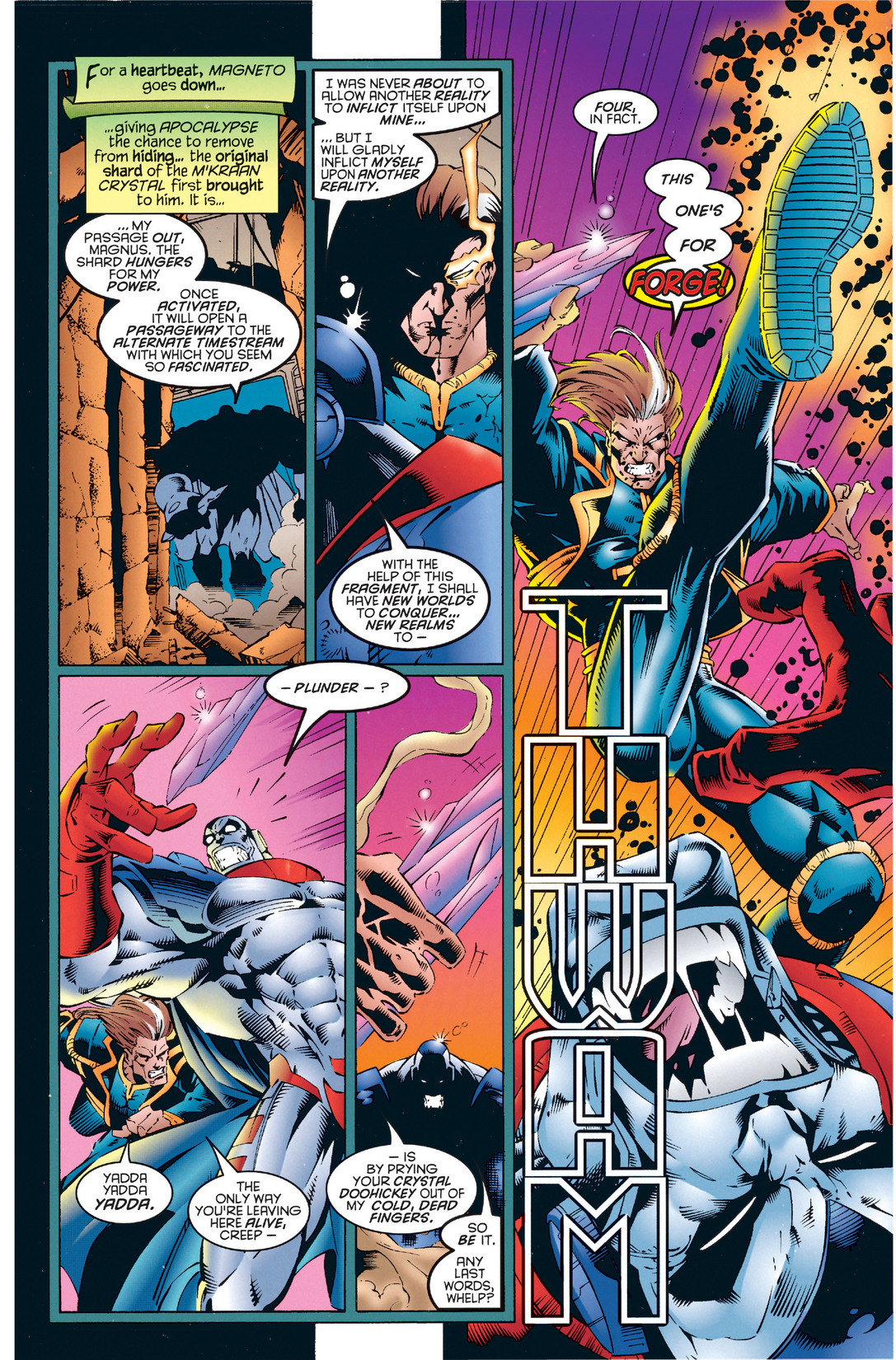 Read online X-Men: The Complete Age of Apocalypse Epic comic -  Issue # TPB 4 - 221