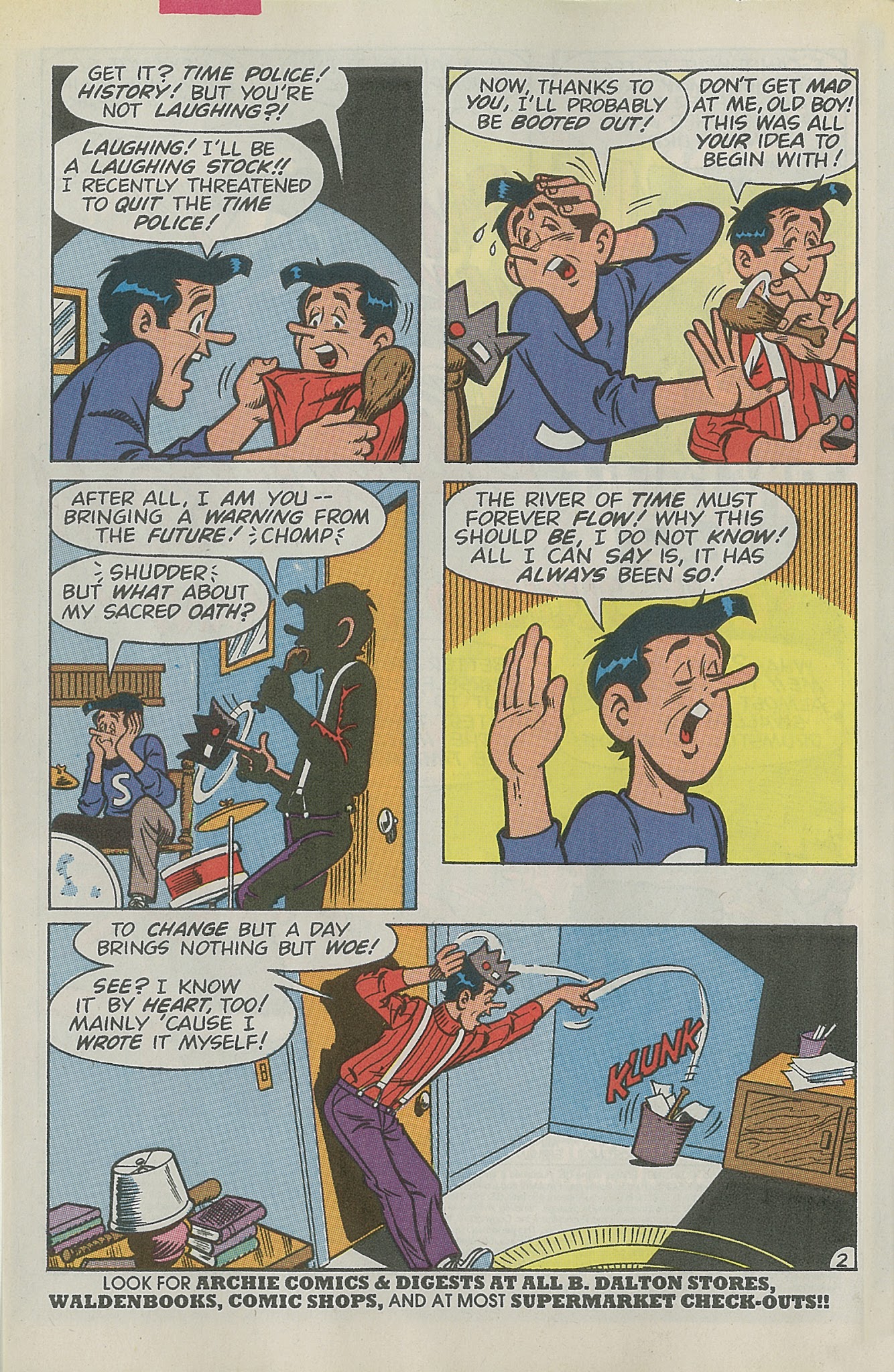 Read online Jughead's Time Police comic -  Issue #4 - 4