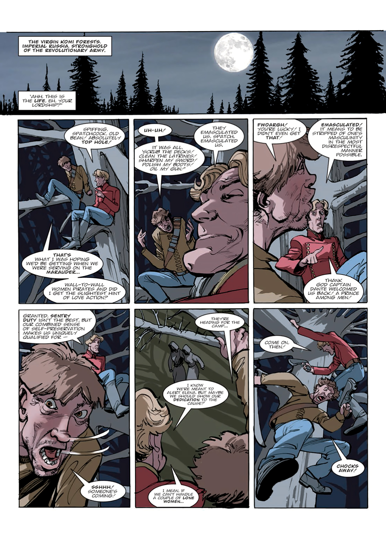 Read online Nikolai Dante comic -  Issue # TPB 9 - 131