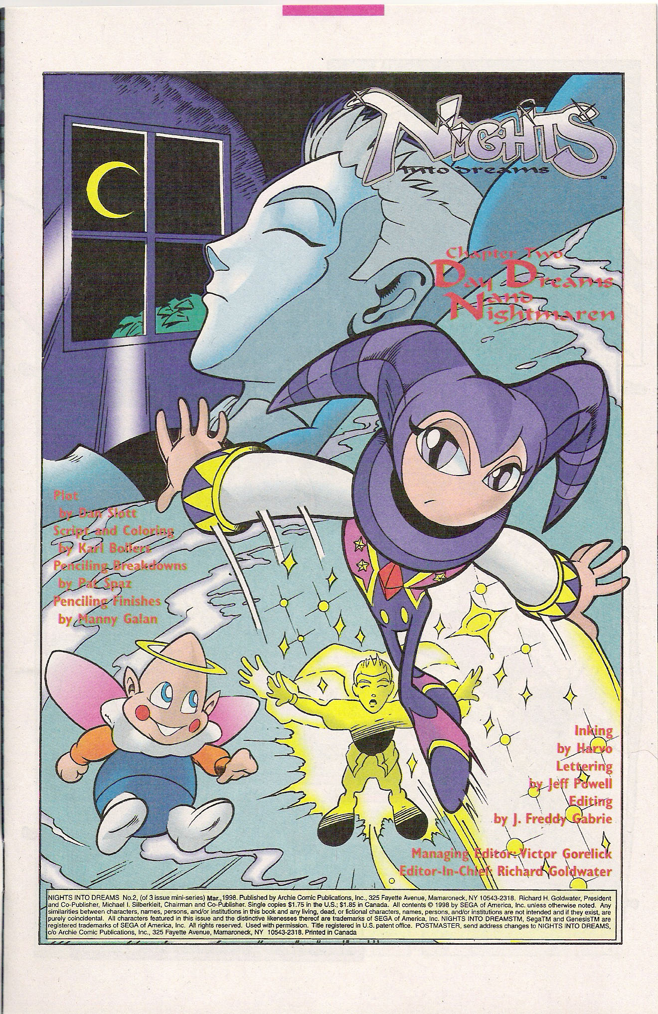 Read online NiGHTS into Dreams... comic -  Issue #2 - 2