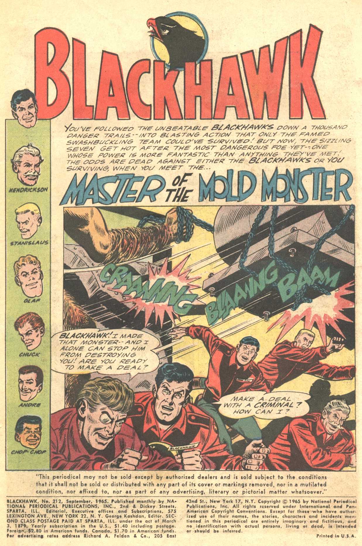 Blackhawk (1957) Issue #212 #105 - English 3