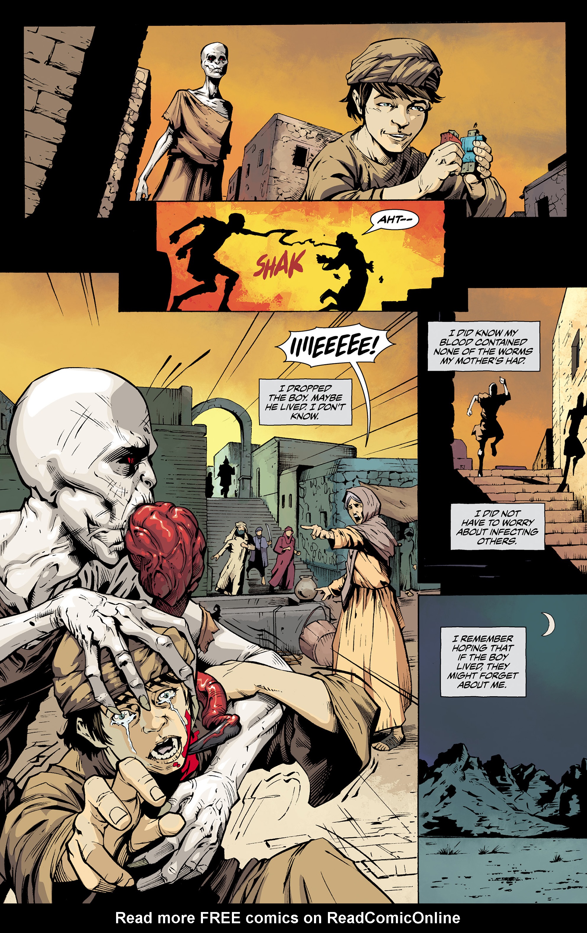 Read online The Strain: Mister Quinlan―Vampire Hunter comic -  Issue #1 - 16