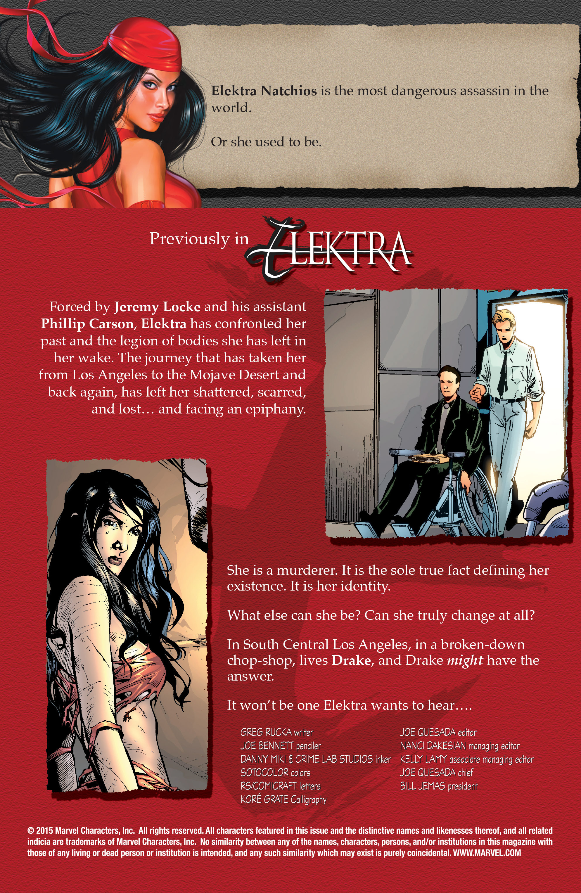 Read online Elektra (2001) comic -  Issue # _TPB Elektra by Greg Rucka Ultimate Collection (Part 3) - 23