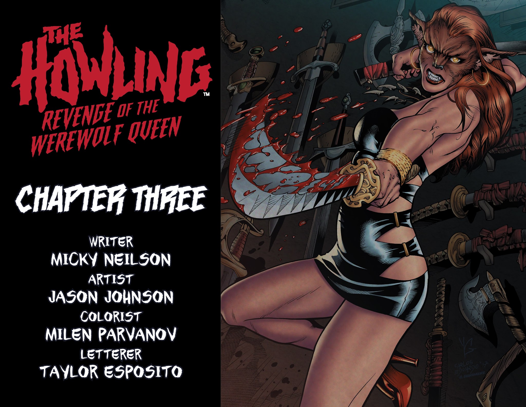 Read online The Howling: Revenge of the Werewolf Queen comic -  Issue #3 - 2