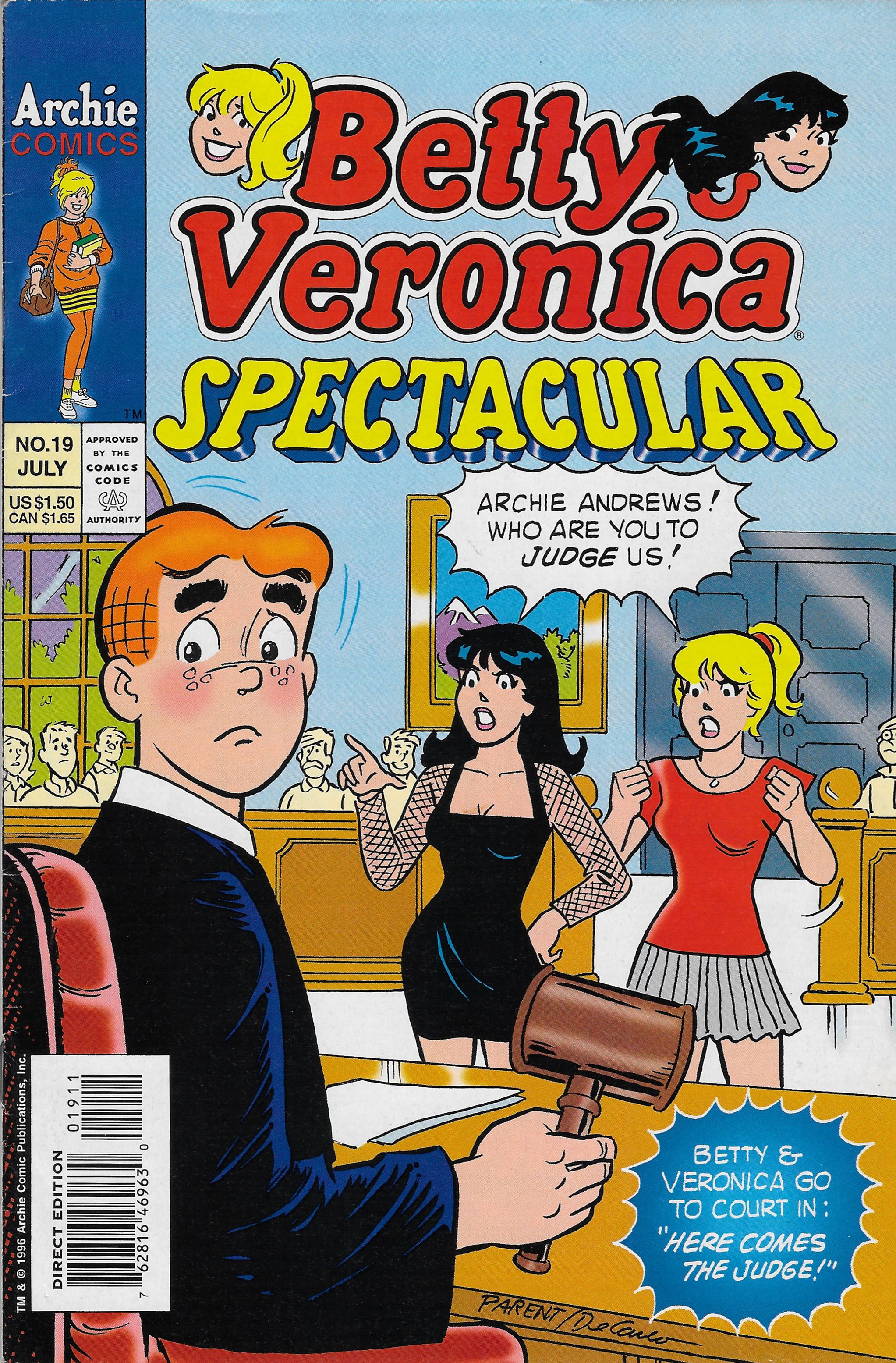 Read online Betty & Veronica Spectacular comic -  Issue #19 - 1