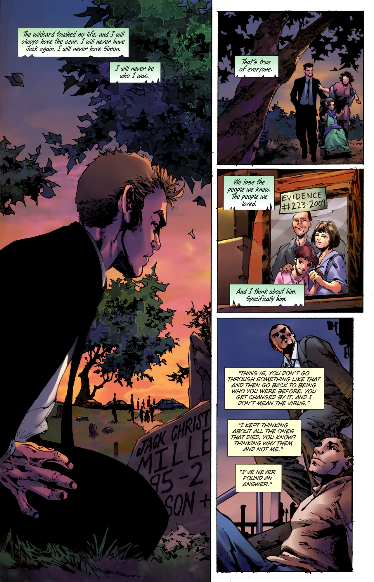Read online George R.R. Martin's Wild Cards: The Hard Call comic -  Issue #6 - 23