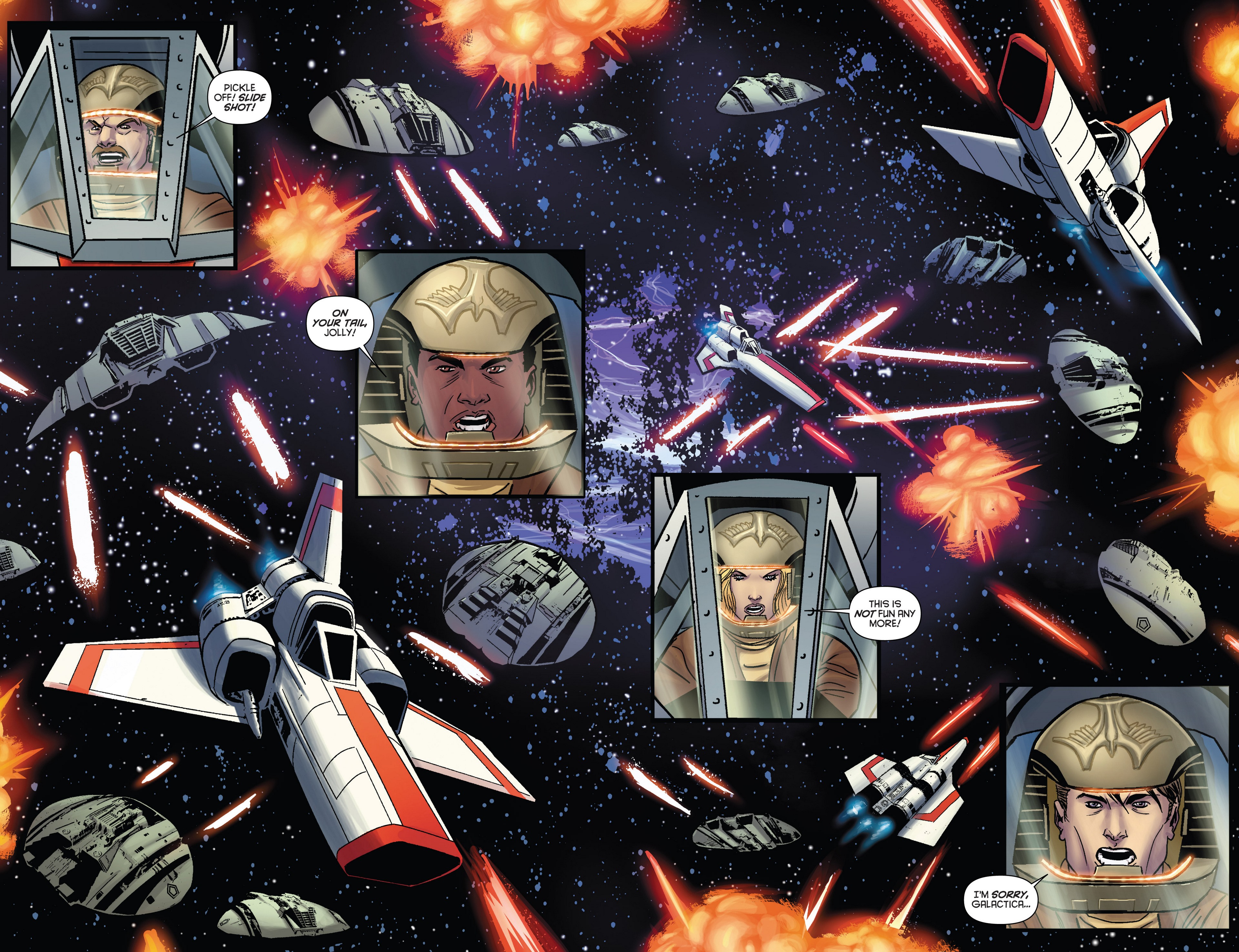 Classic Battlestar Galactica (2013) 6 Page 15