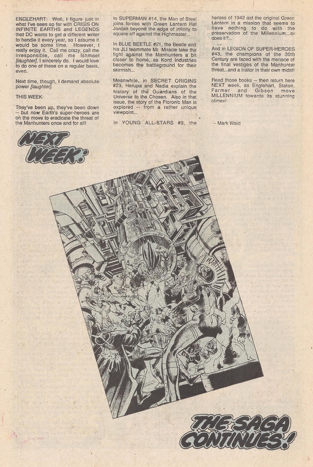 Read online Millennium comic -  Issue #6 - 34