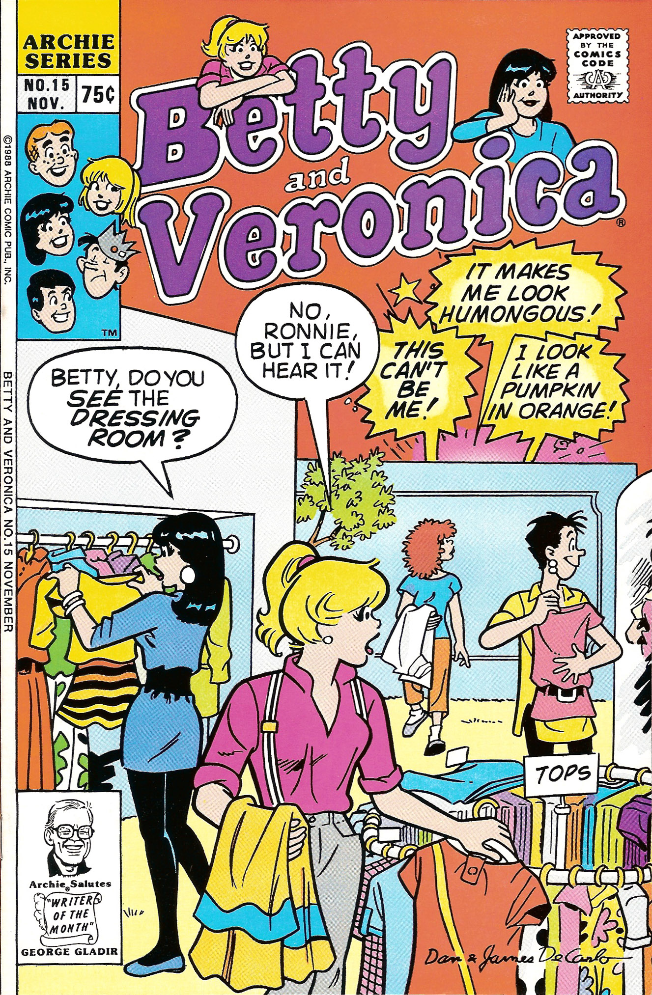 Read online Betty and Veronica (1987) comic -  Issue #15 - 1