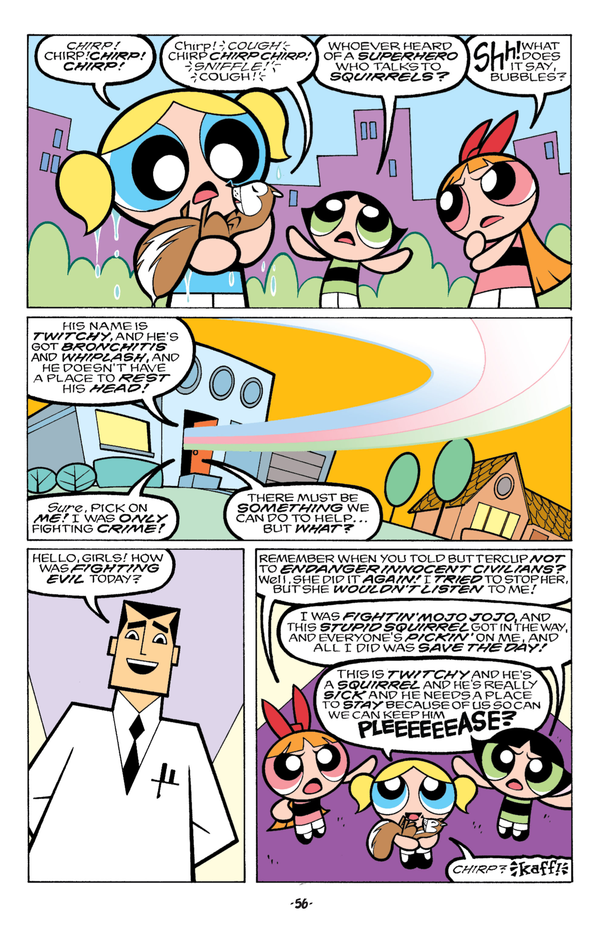 Read online Powerpuff Girls Classics comic -  Issue # TPB 1 - 56