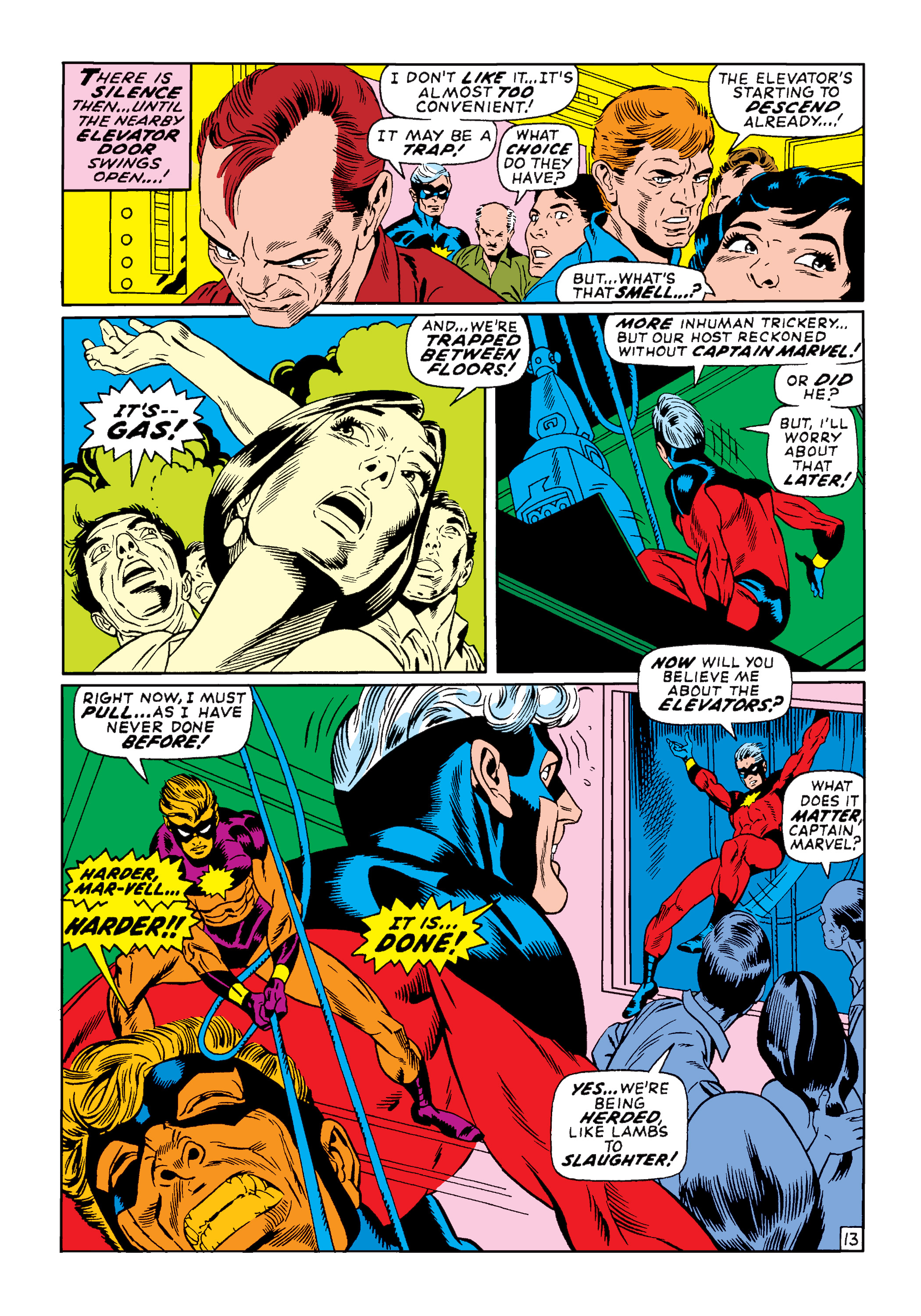 Read online Marvel Masterworks: Captain Marvel comic -  Issue # TPB 2 (Part 3) - 10