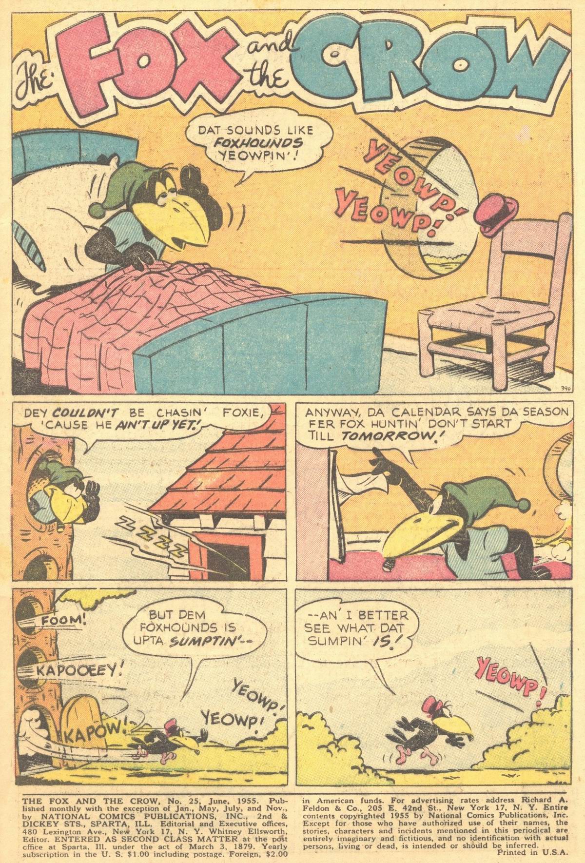 Read online The Fox and the Crow comic -  Issue #25 - 2