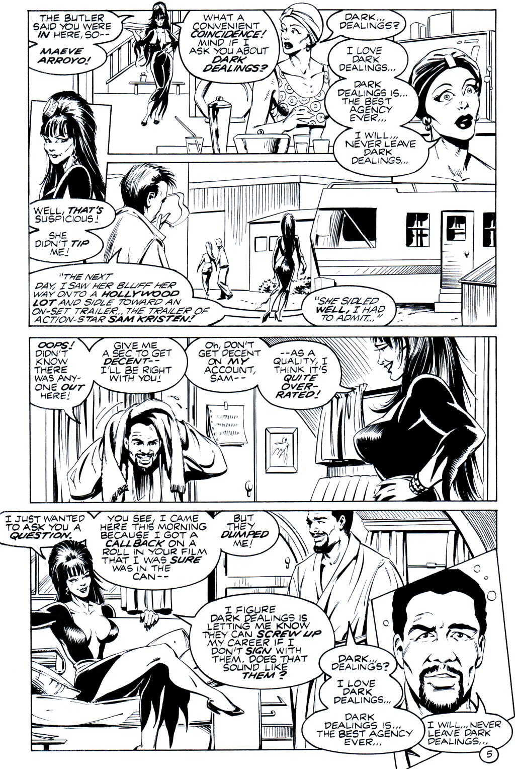 Read online Elvira, Mistress of the Dark comic -  Issue #9 - 27