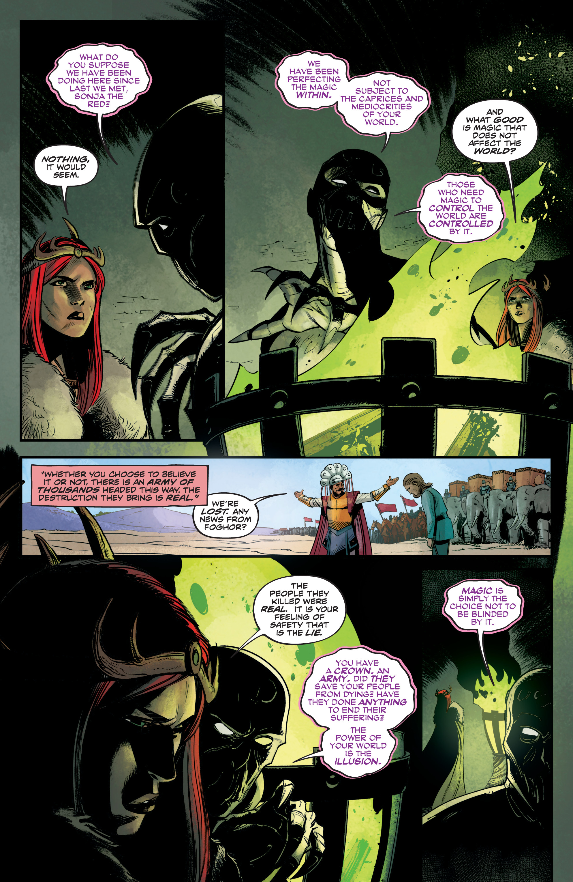 Read online Red Sonja (2019) comic -  Issue #9 - 16