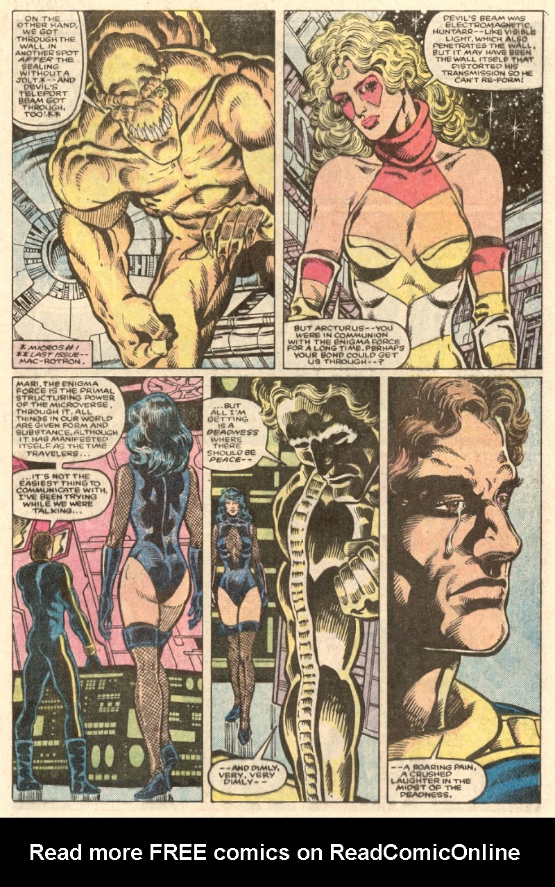 Read online Micronauts: The New Voyages comic -  Issue #10 - 12