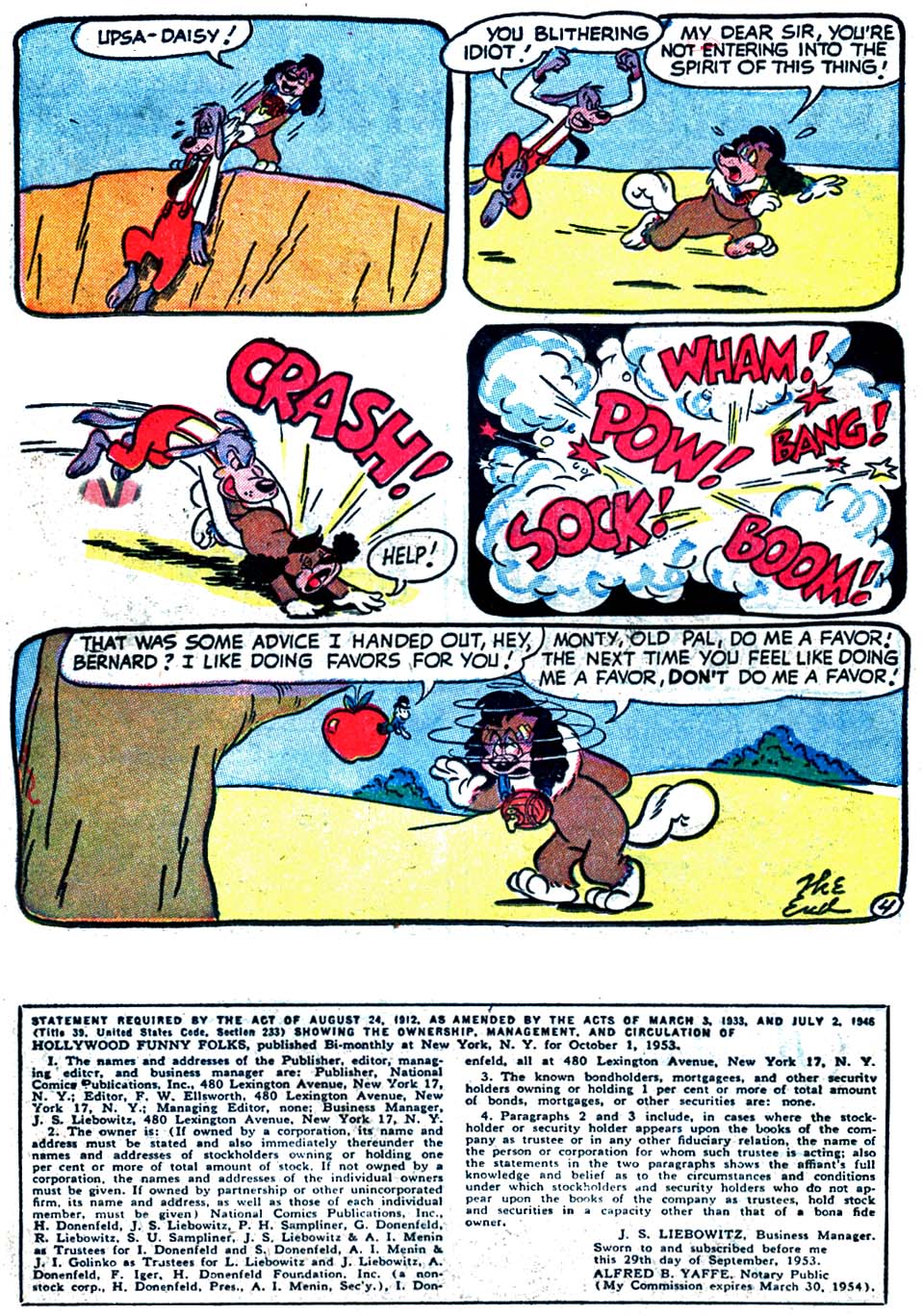 Read online Hollywood Funny Folks comic -  Issue #58 - 14