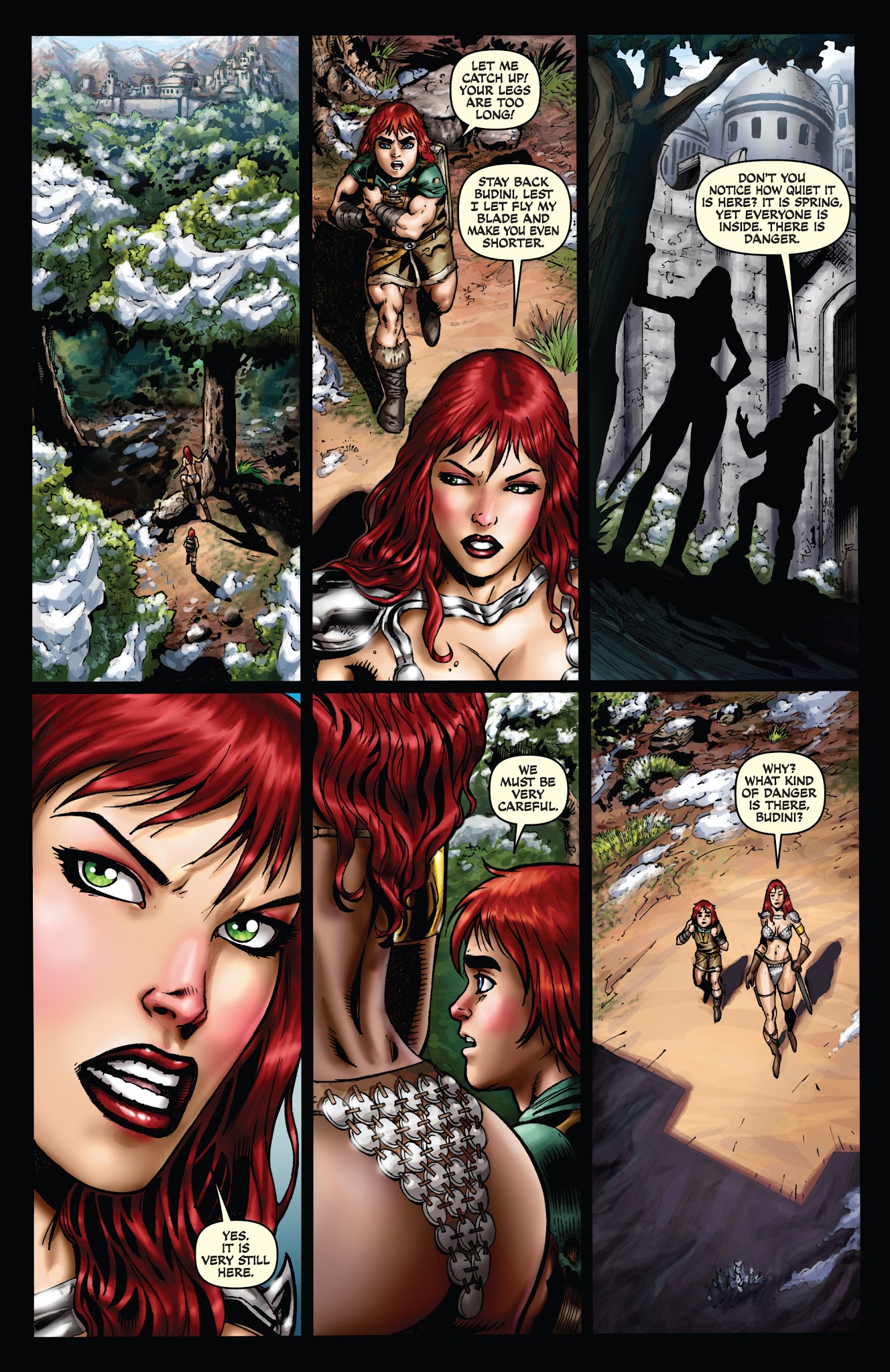 Read online Red Sonja: Wrath of the Gods comic -  Issue #1 - 19