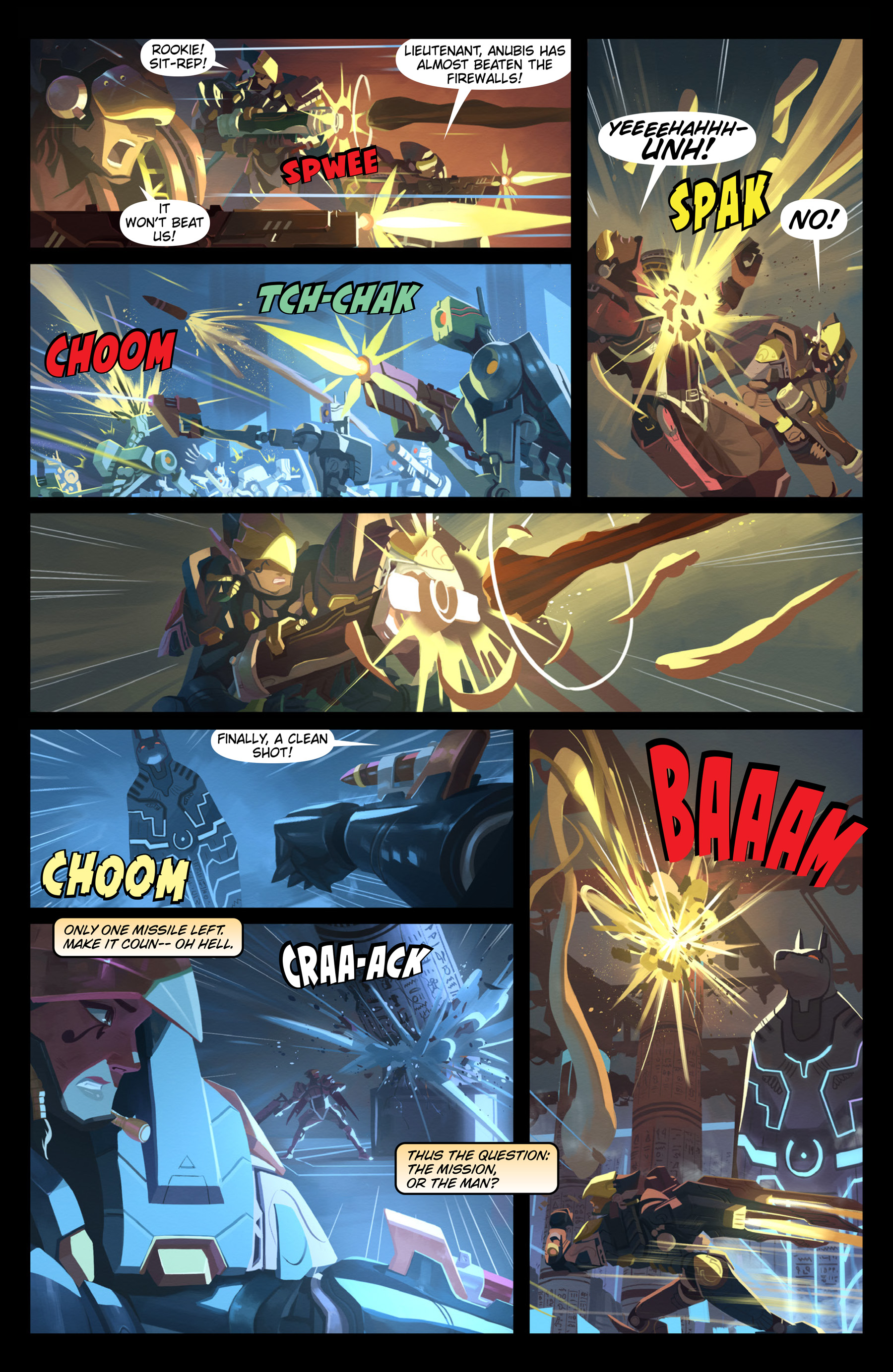 Read online Overwatch comic -  Issue #5 - 7