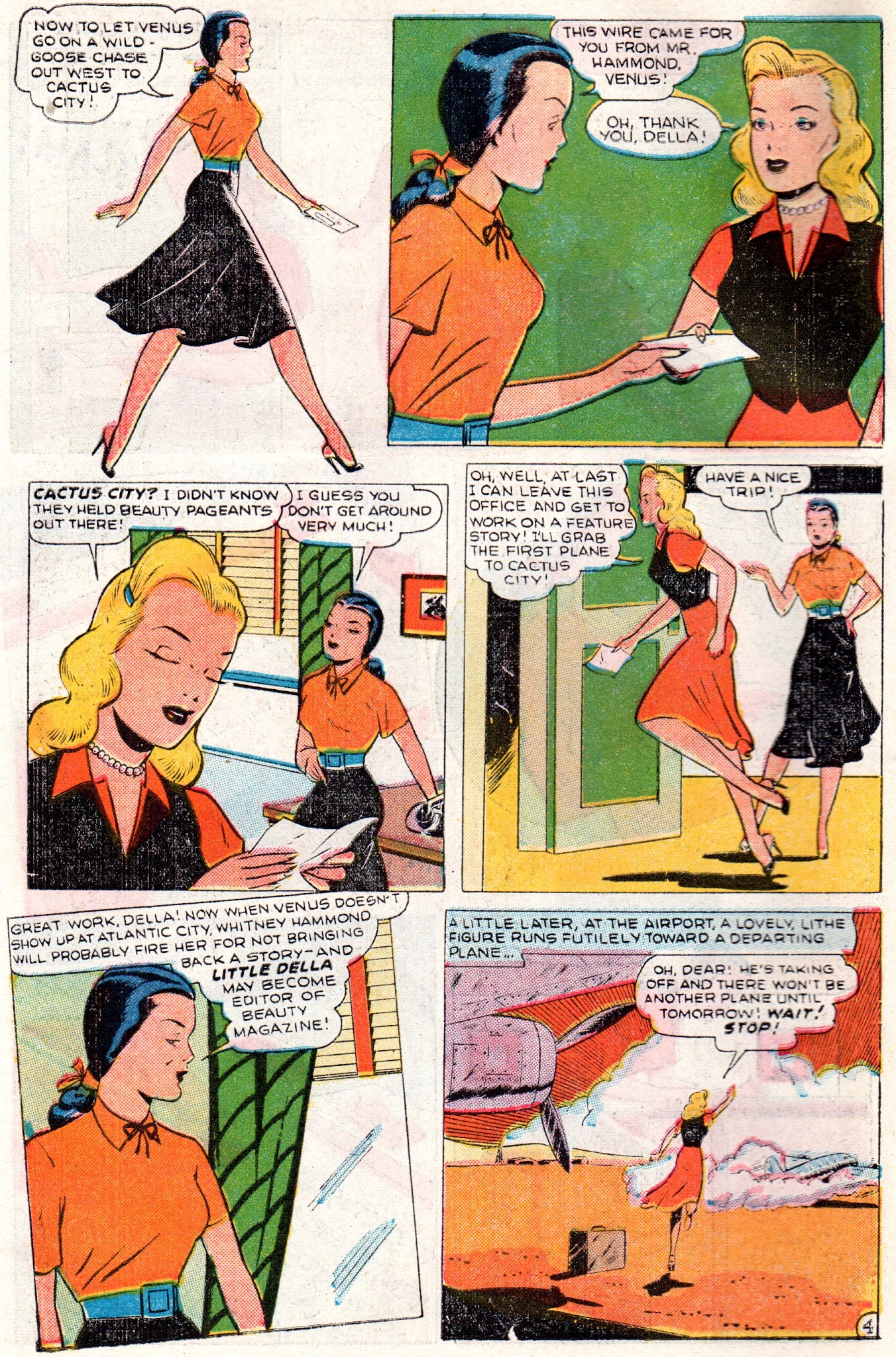 Read online Venus (1948) comic -  Issue #2 - 6