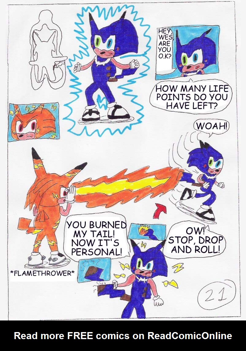 Read online Sonichu comic -  Issue #2 - 23