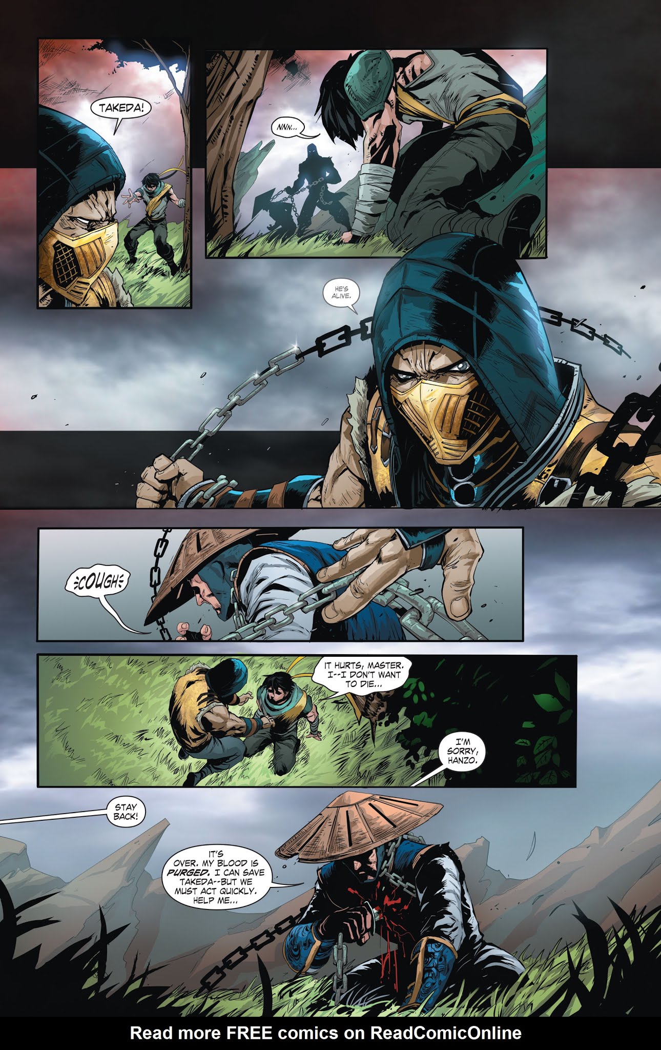 Read online Mortal Kombat X [I] comic -  Issue # _TPB 1 - 111