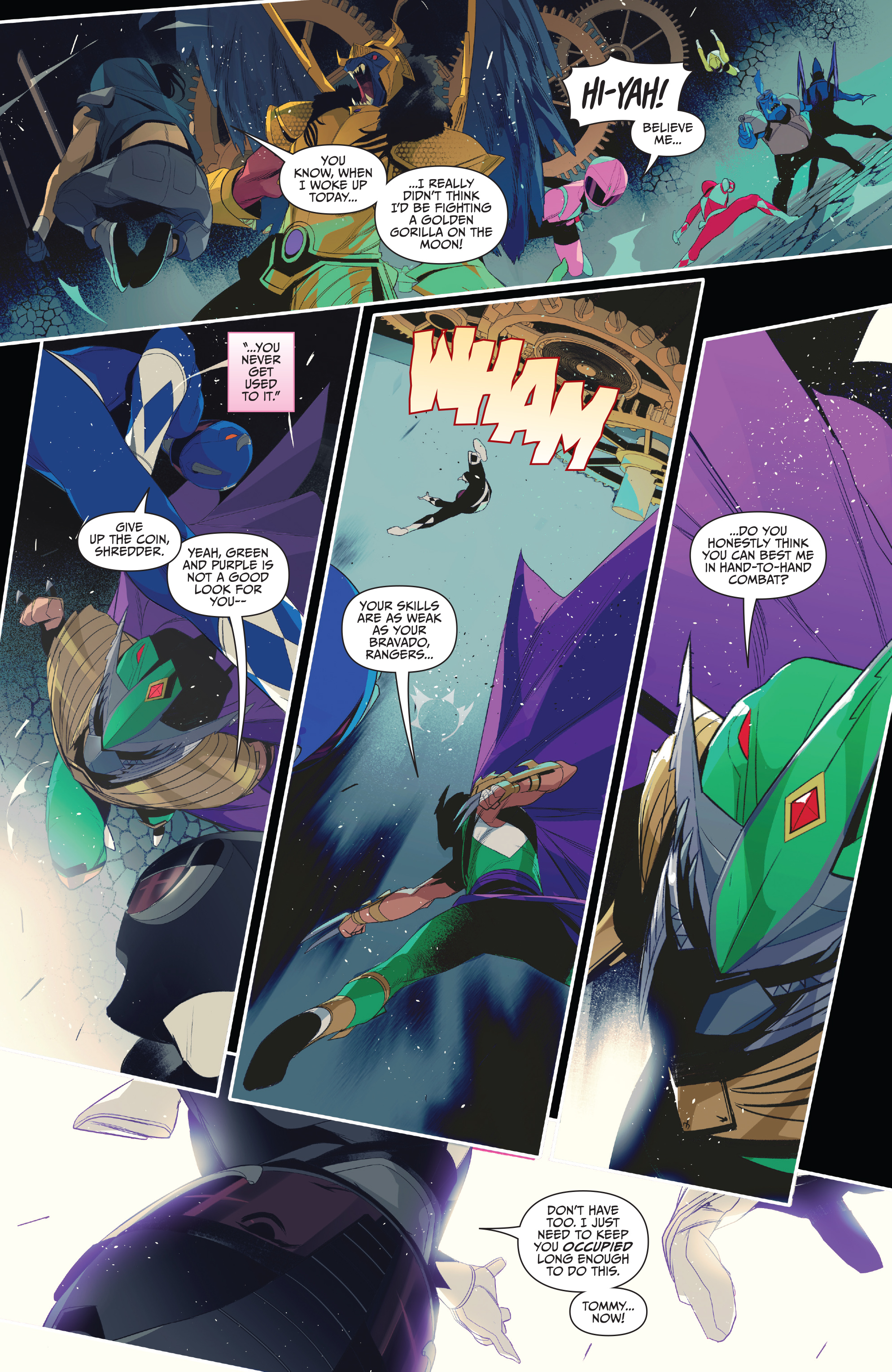 Read online Mighty Morphin Power Rangers: Teenage Mutant Ninja Turtles comic -  Issue #5 - 17