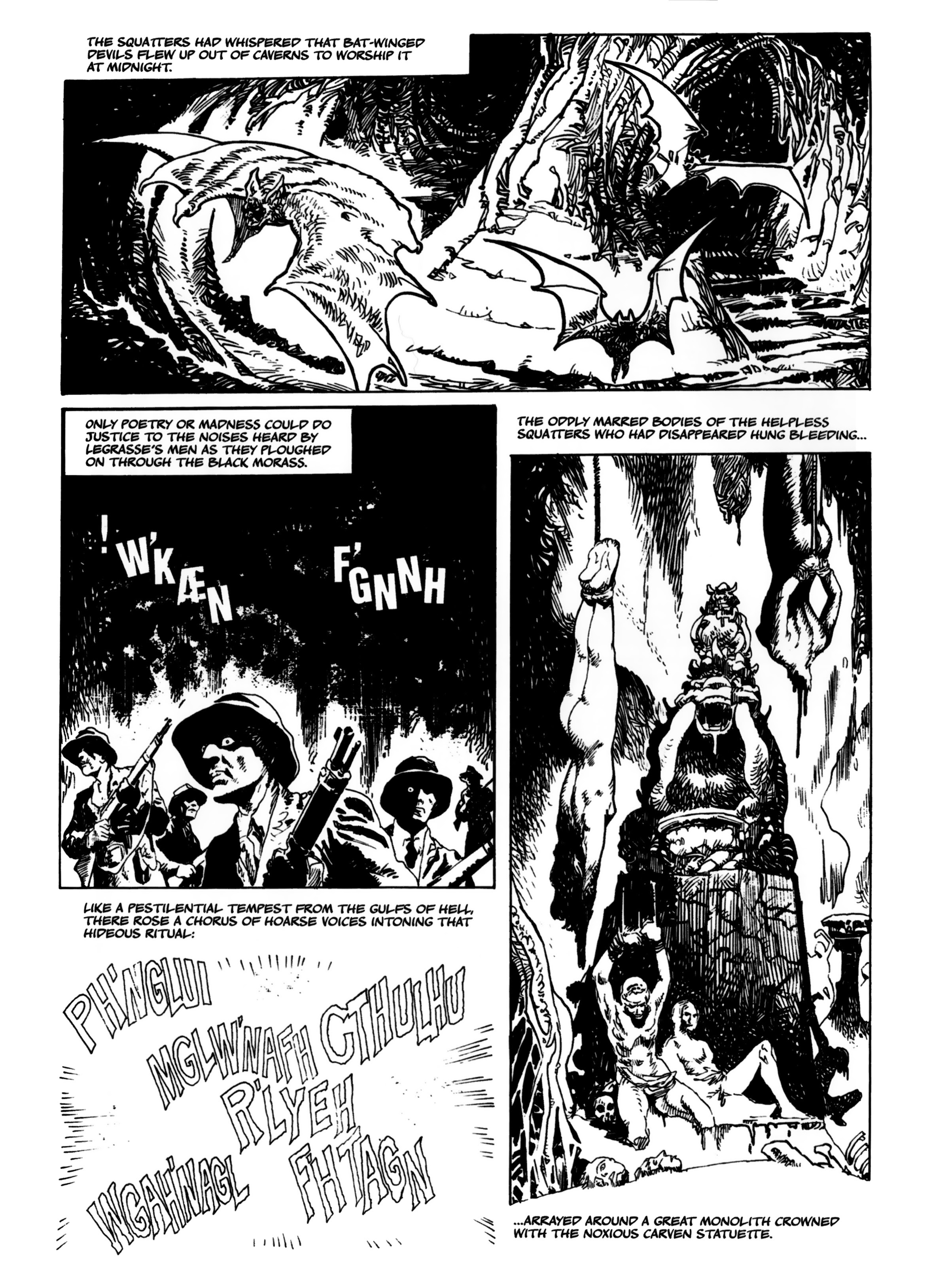 Read online Lovecraft: The Myth of Cthulhu comic -  Issue # TPB - 63