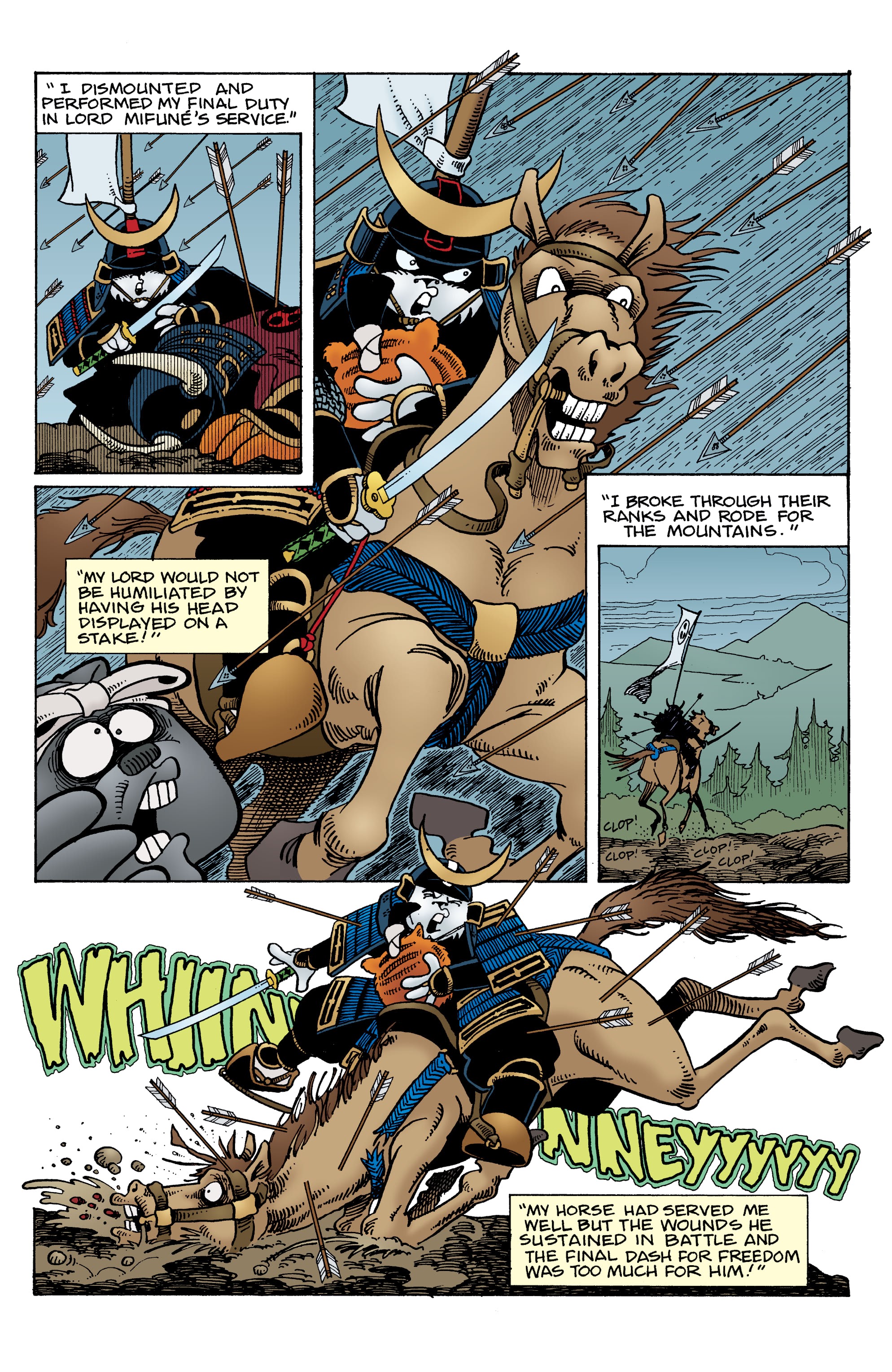 Read online Usagi Yojimbo Color Classics comic -  Issue #5 - 9