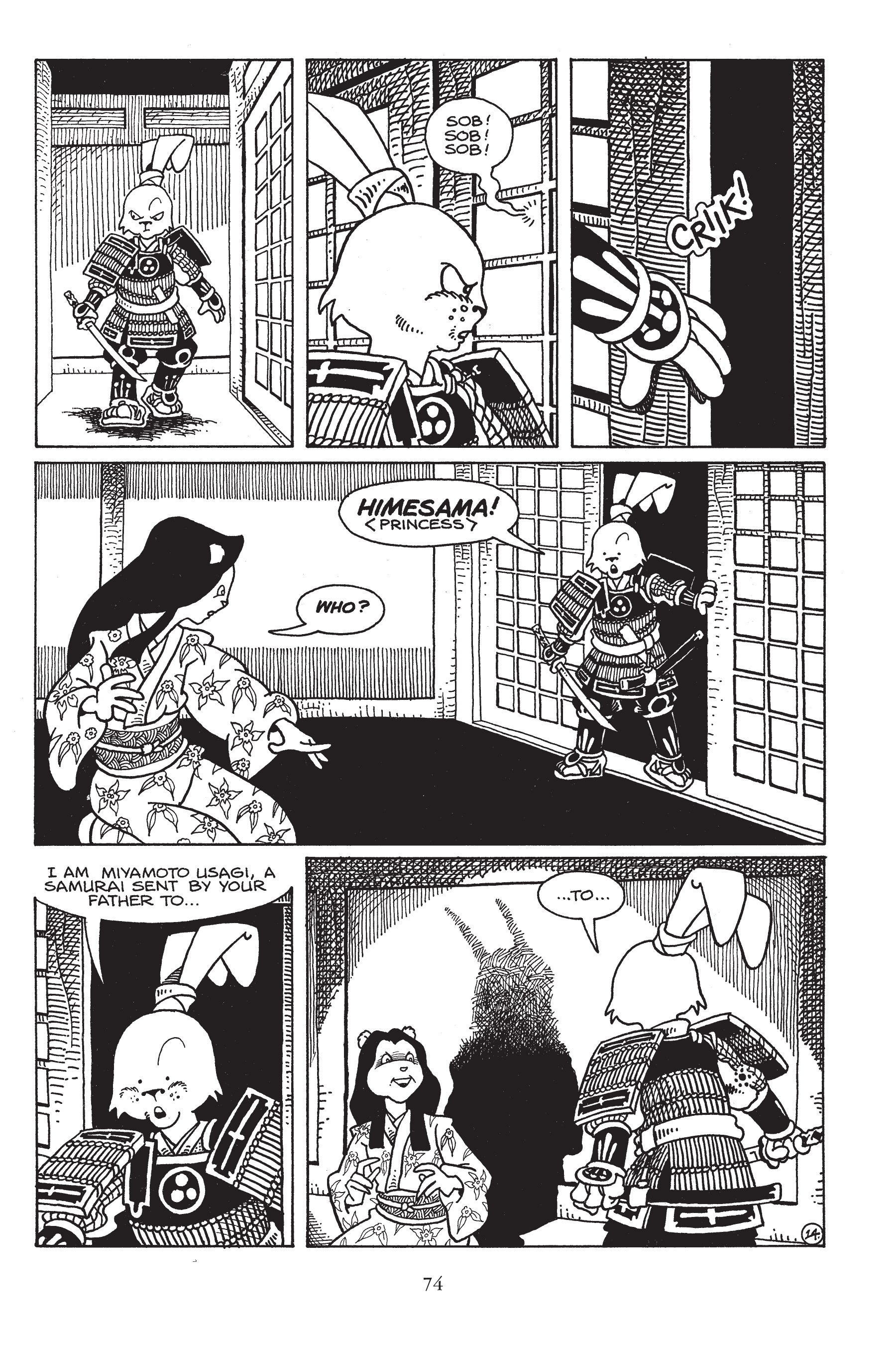 Read online Usagi Yojimbo (1987) comic -  Issue # _TPB 6 - 74