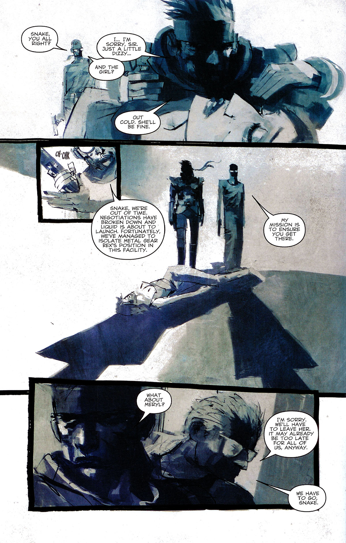 Read online Metal Gear Solid comic -  Issue #7 - 14