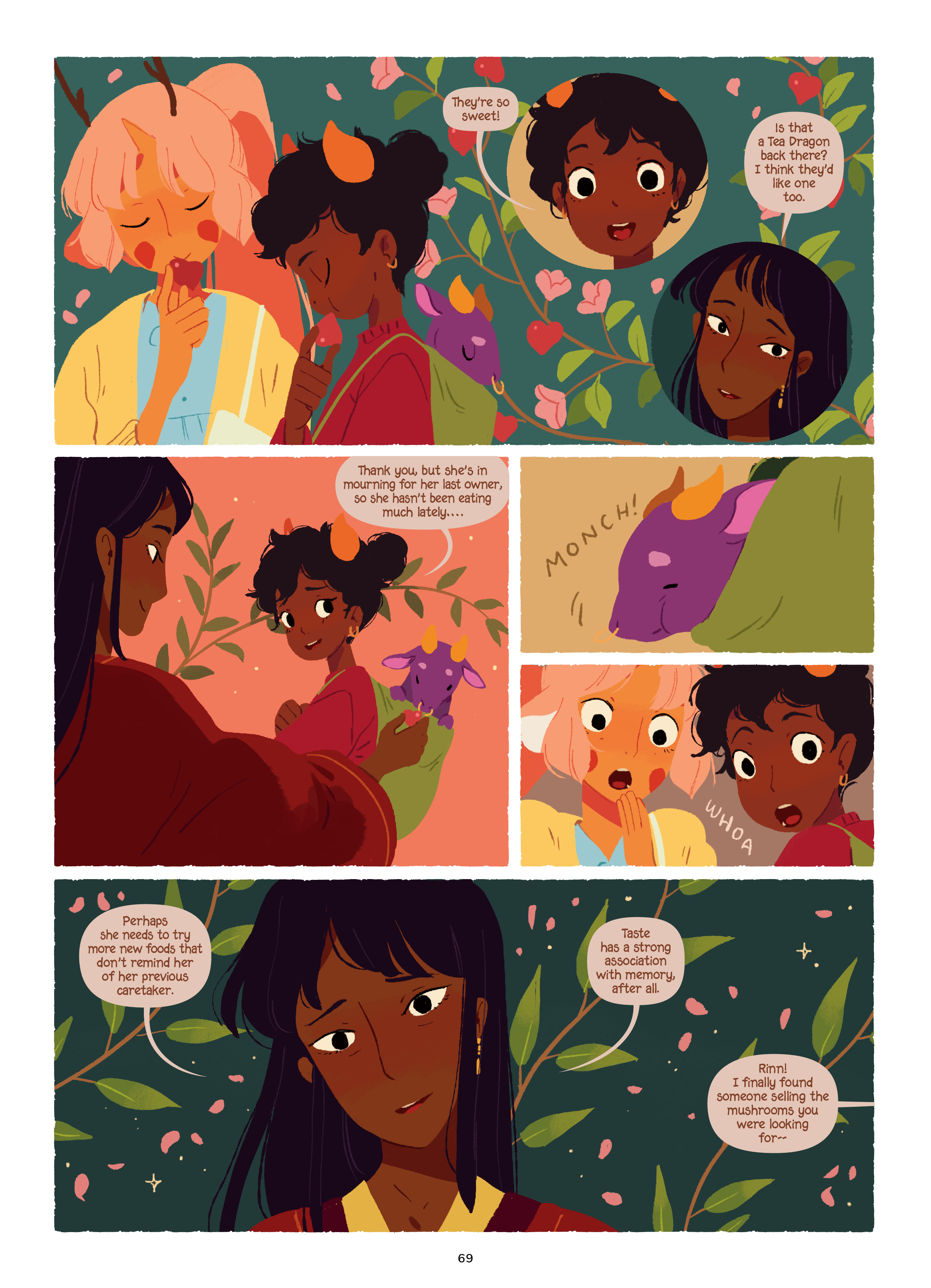 Read online The Tea Dragon Series comic -  Issue # The Tea Dragon Tapestry - 70