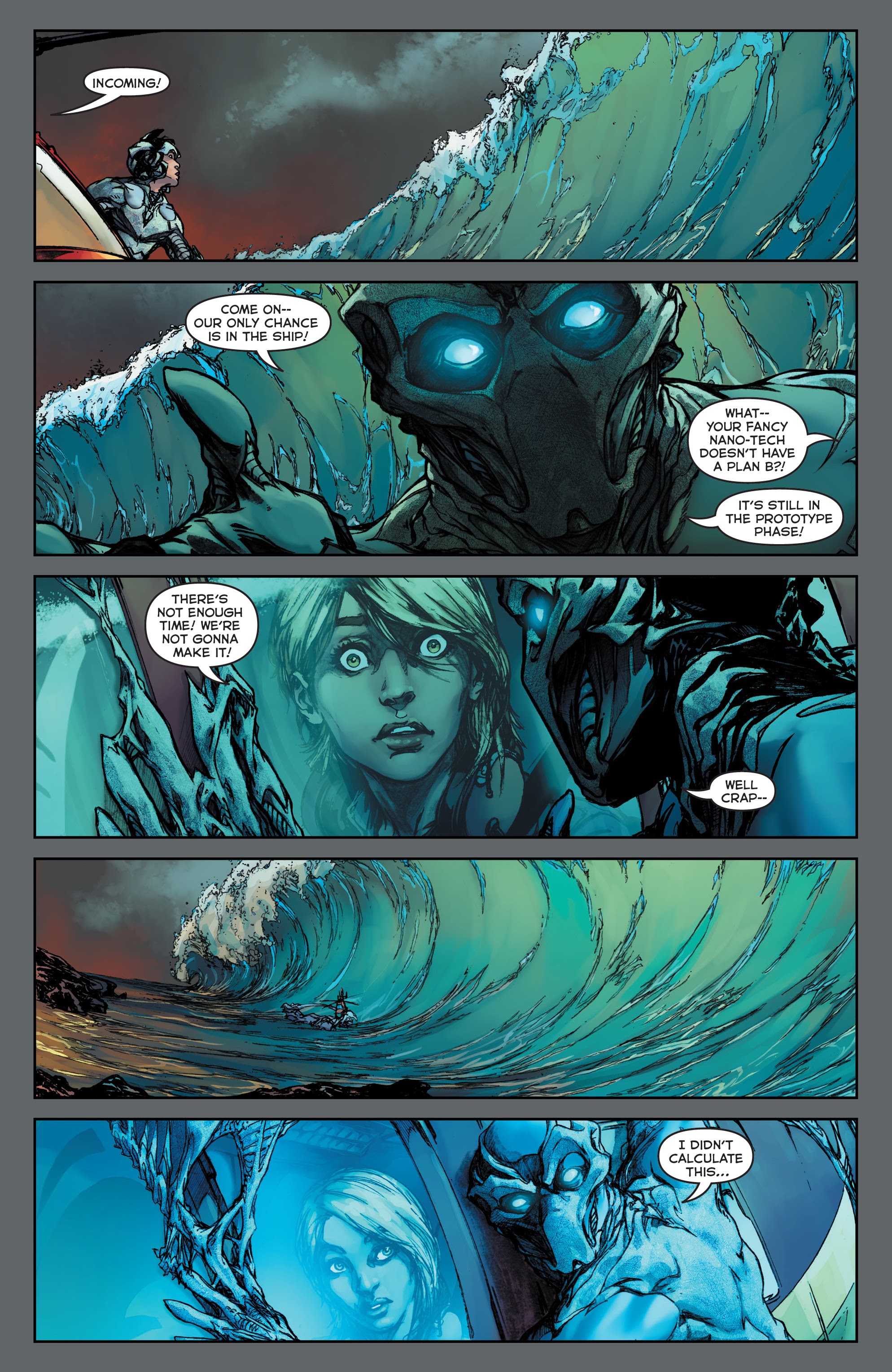 Read online Fathom The Core comic -  Issue #1 - 7