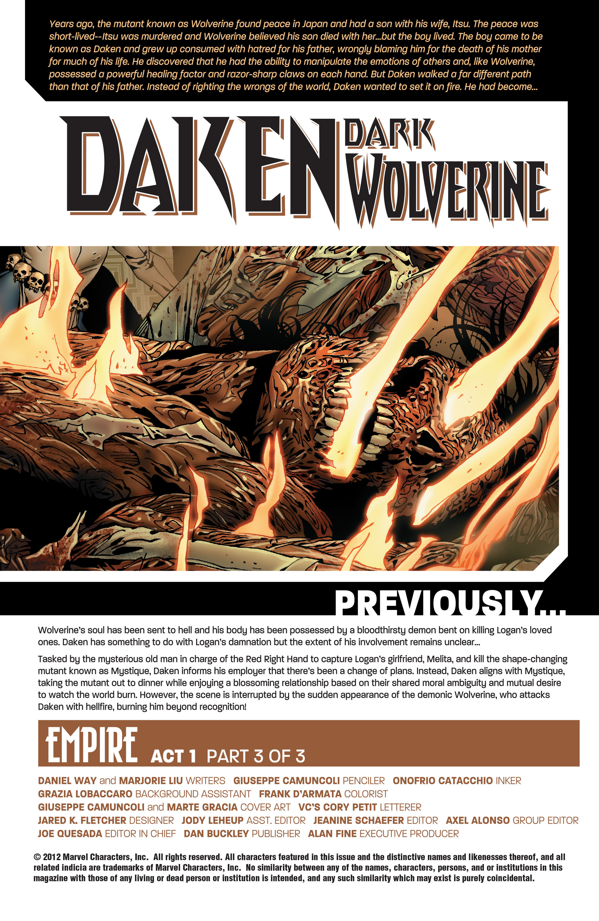 Read online Daken: Dark Wolverine comic -  Issue #3 - 2