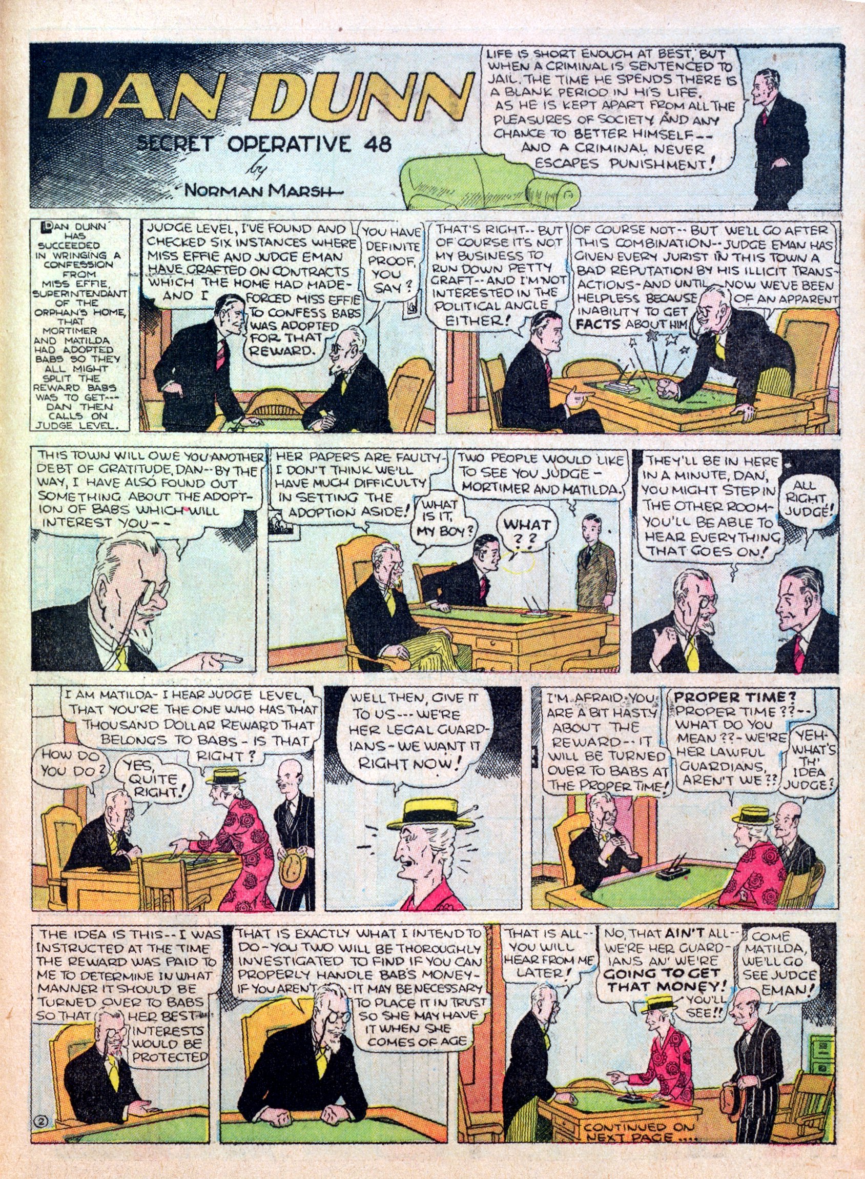 Read online Famous Funnies comic -  Issue #15 - 57